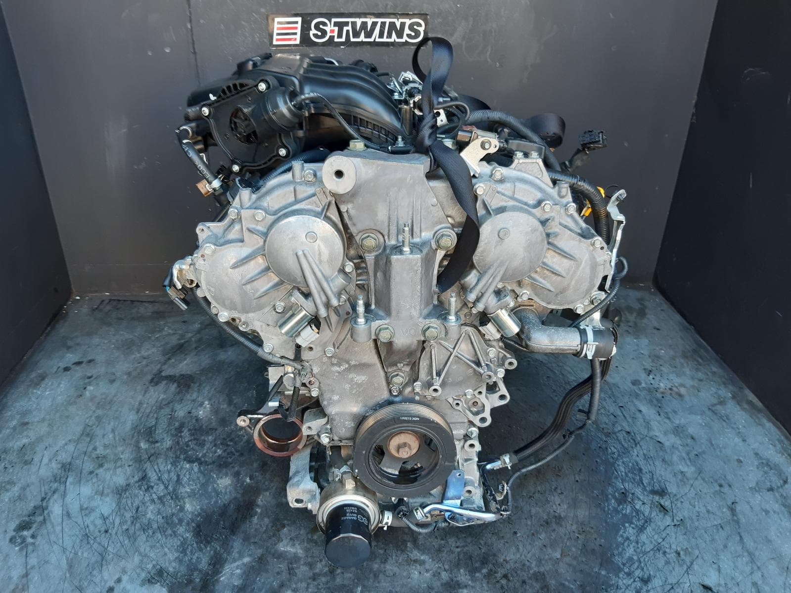 Used auto part listing image: 2015 NISSAN PATHFINDER ENGINE PETROL, 3.5, VQ35DE, R52, 06/13-11/16 0000365542