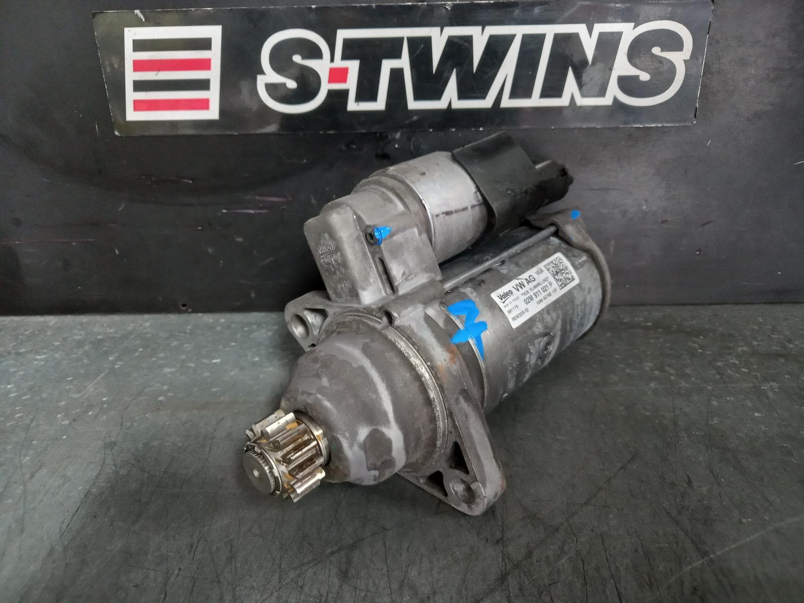 Used auto part listing image: 2020 VOLKSWAGEN CRAFTER STARTER DIESEL, 2.0, TURBO, DAUA CODE, VALEO, 2.0KW, SY1, 08/17- 0000364755
