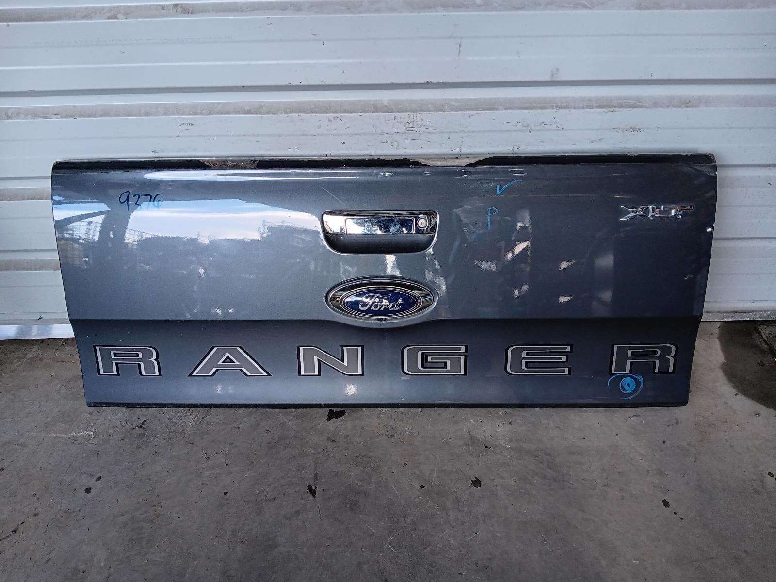 Used auto part listing image: 2019 FORD RANGER BOOTLID TAILGATE TAILGATE, PX SERIES 3, W/ CAMERA, NON TONNEAU BUTTON TYPE, 06/18-04/22 0000361932