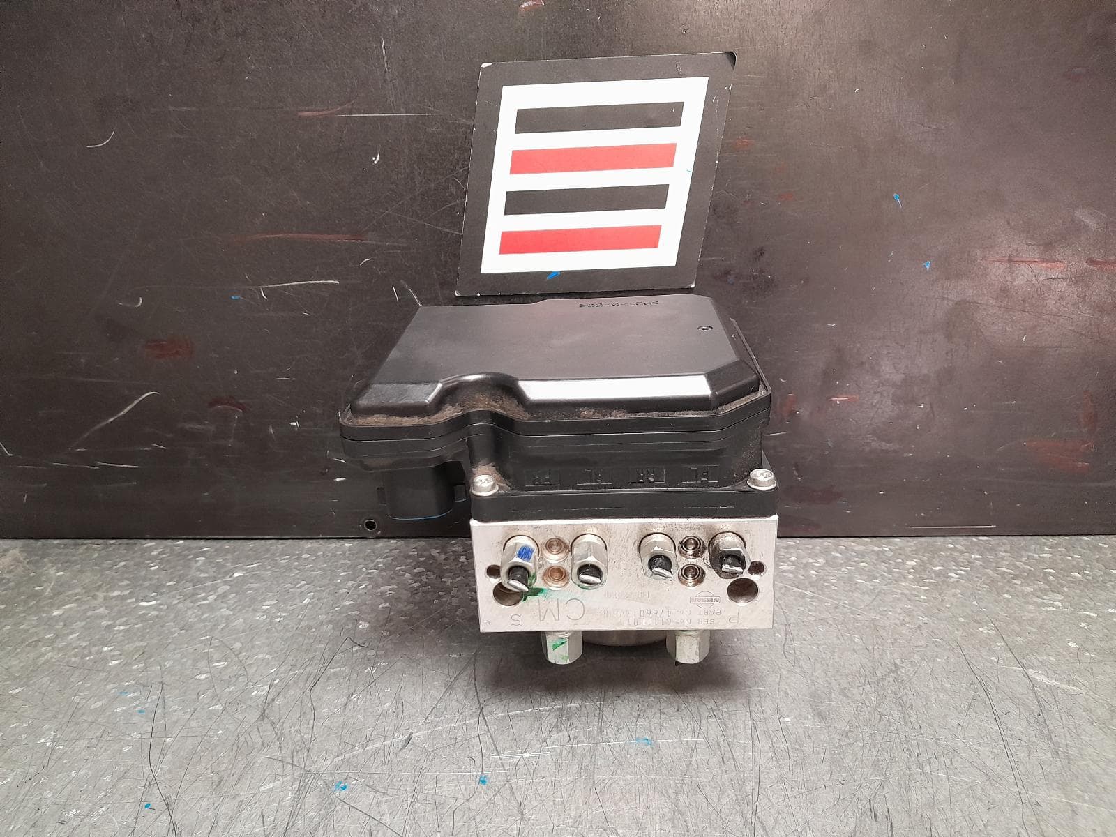 Used auto part listing image: 2016 NISSAN JUKE ABS PUMP MODULATOR F15, P/N 47660BV81B, 06/10-12/19 0000368767