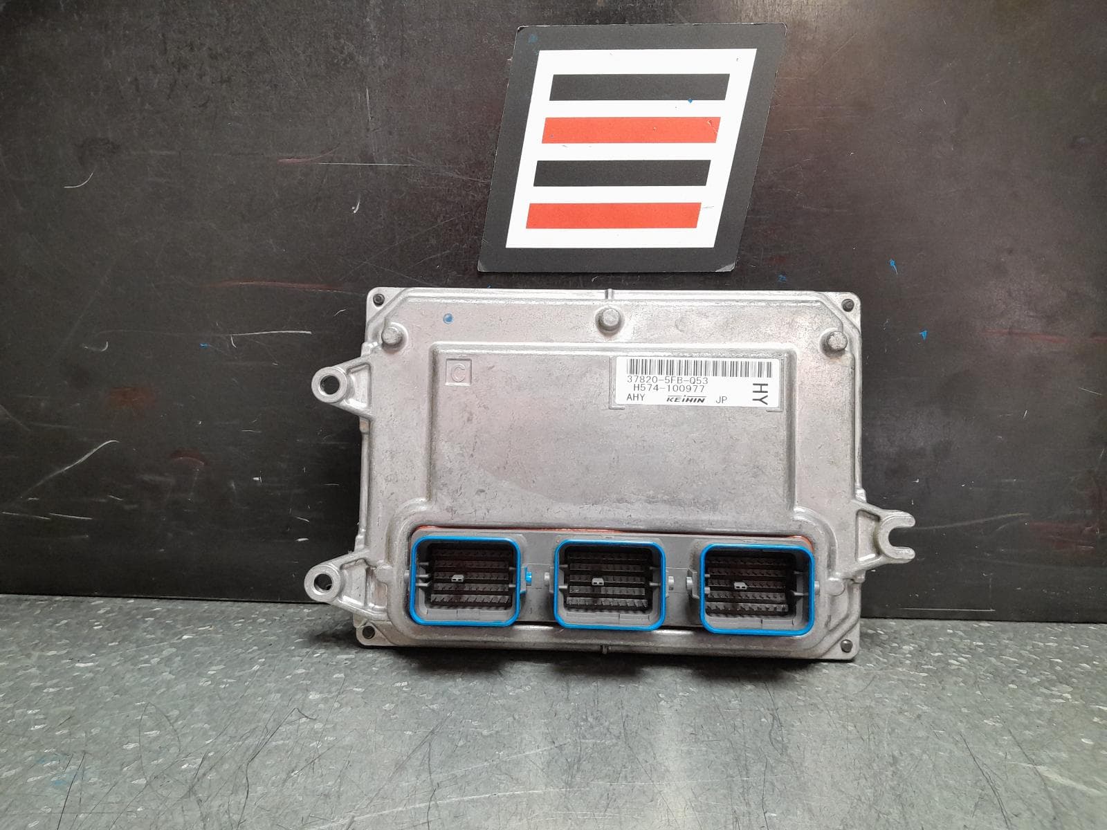 Used auto part listing image: 2016 HONDA CIVIC 10TH GEN, ENGINE ECU, 1.8, PETROL, SEC SET (ECU/IMM/READER/KEY), 05/16-08/21 0000369021