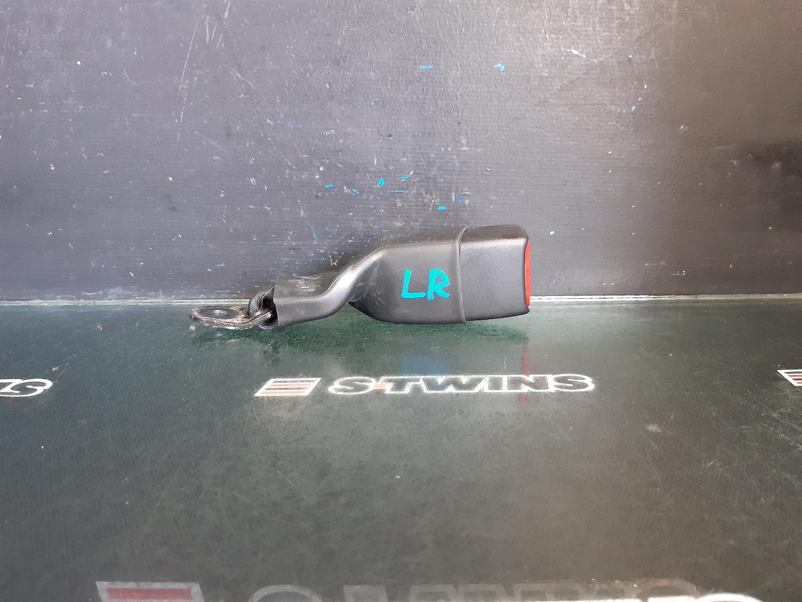 Used auto part listing image: 2014 MITSUBISHI OUTLANDER SEAT BELT STALK LH REAR 2ND ROW, SEAT BELT STALK ONLY, ZJ-ZL, 5 SEATER, 10/12-07/21 0000368908