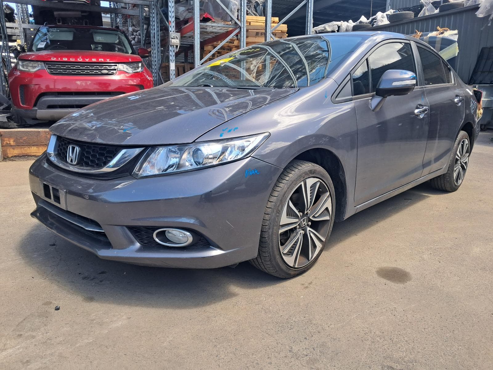 Featured wrecking vehicle: 2014 HONDA CIVIC (stock 9930)