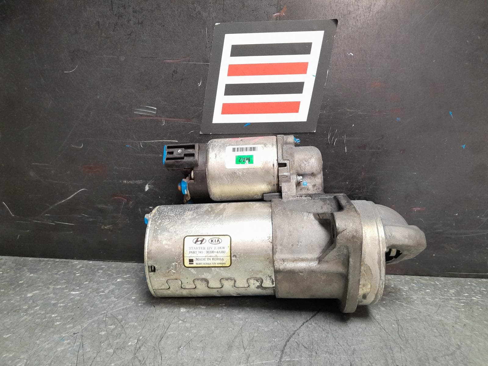 Used auto part listing image: 2019 HYUNDAI ILOAD/IMAX STARTER DIESEL, 2.5, TURBO, AUTO T/M TYPE, TQ, 04/12-03/21 0000369213