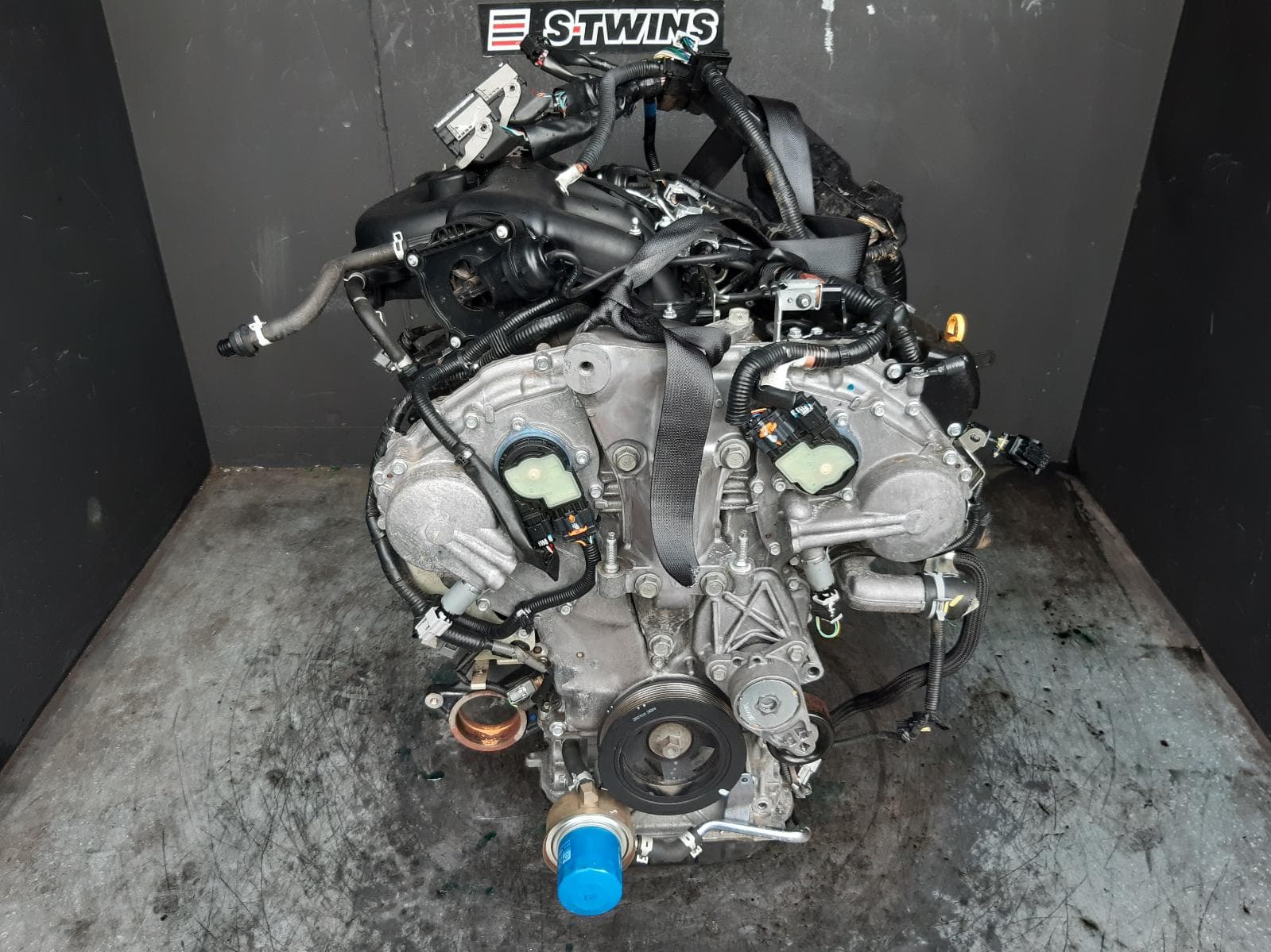 Used auto part listing image: 2018 NISSAN PATHFINDER ENGINE PETROL, 3.5, VQ35DD, FWD, R52, 12/16-04/21 0000369828