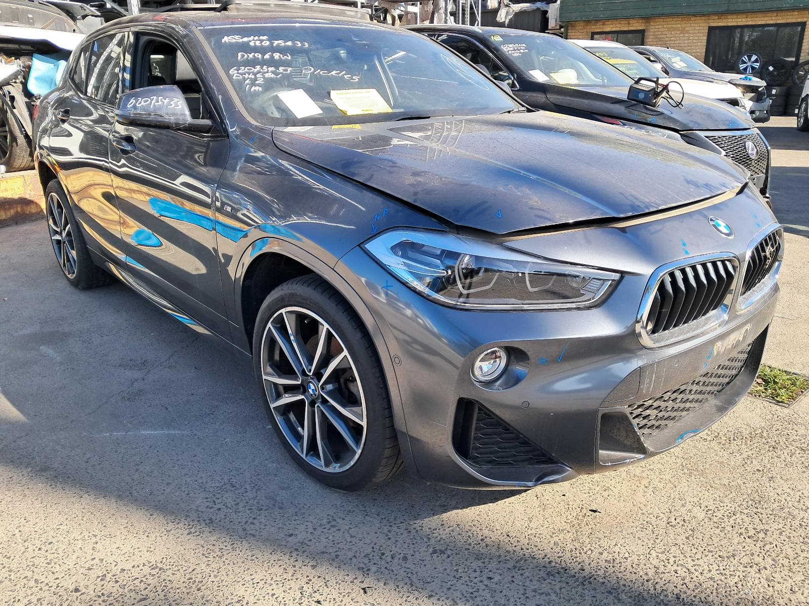 Featured wrecking vehicle: 2018 BMW X2 (stock SPN343)