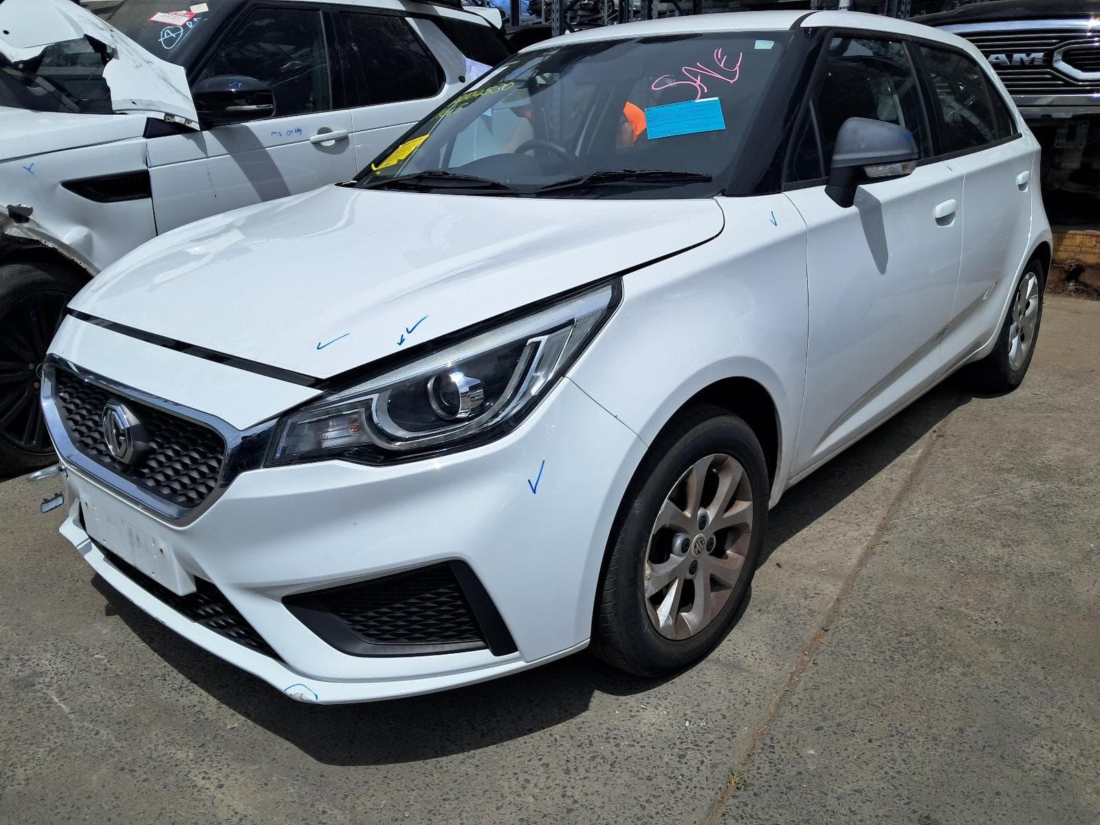 Featured wrecking vehicle: 2021 MG MG3 (stock SPN329)