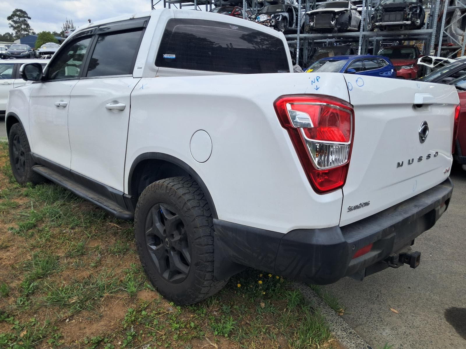Featured wrecking vehicle: 2022 SSANGYONG MUSSO (stock SPN394)