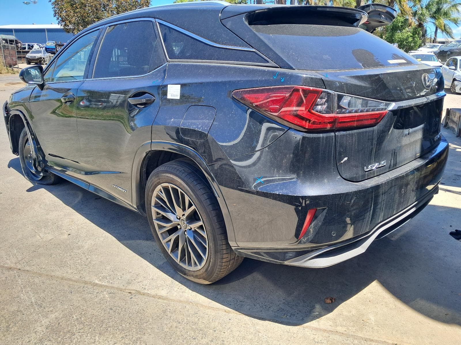 Featured wrecking vehicle: 2016 LEXUS RX SERIES (stock SPN362)