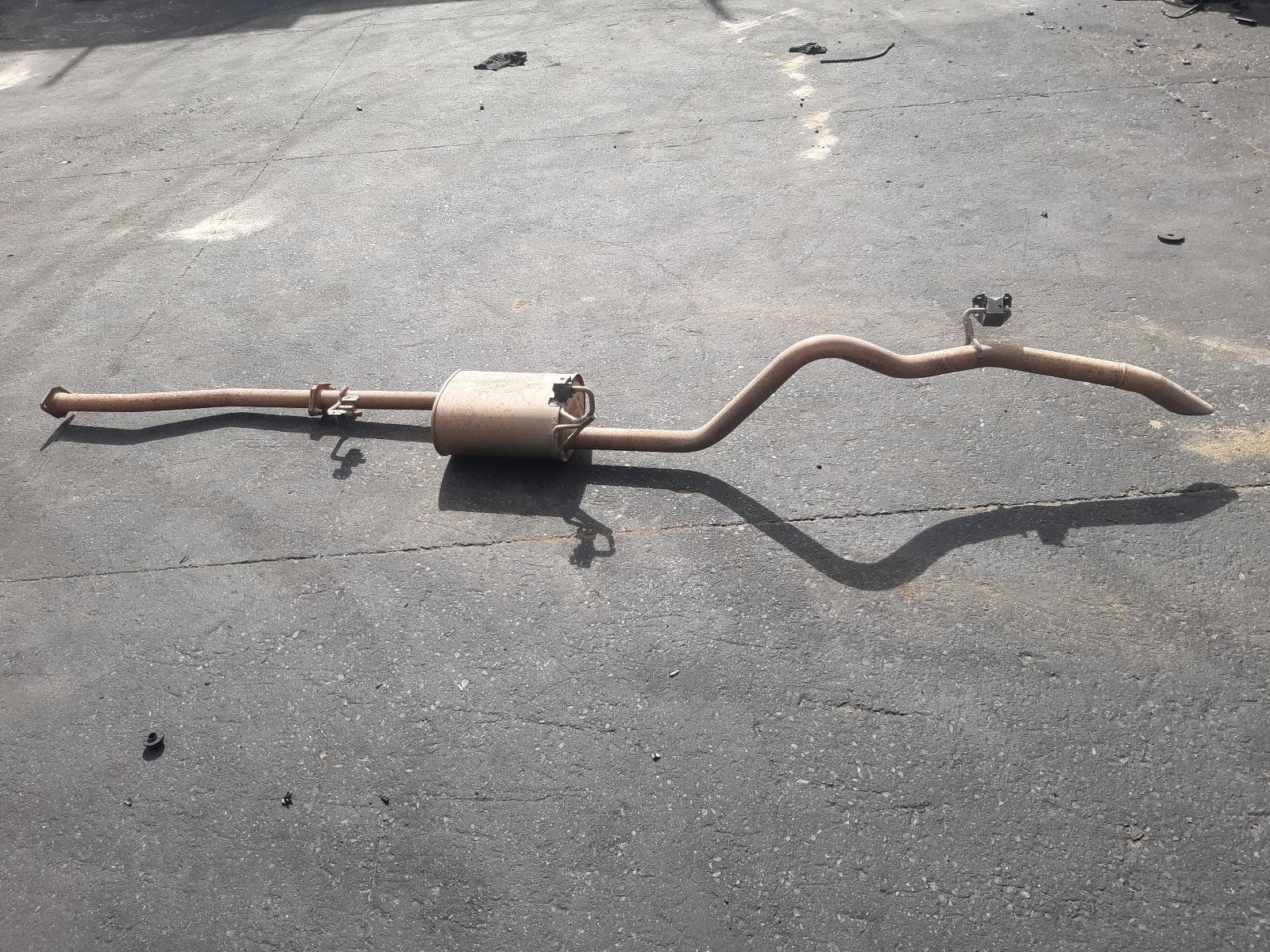 Used auto part listing image: 2021 NISSAN NAVARA EXHAUST SYSTEM NP300, 05/15- 0000372381