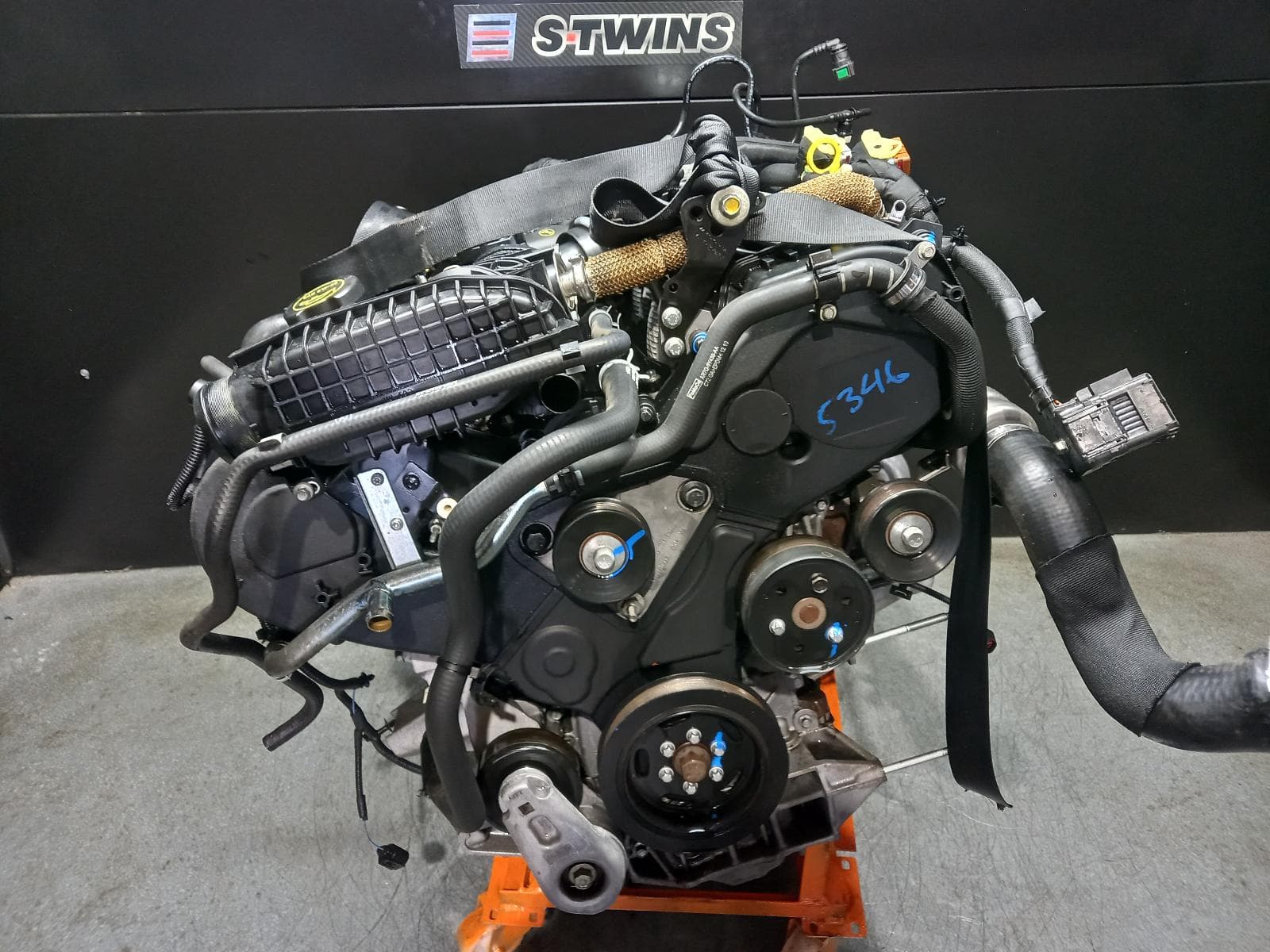 Used auto part listing image: 2012 FORD TERRITORY ENGINE SZ MKI-MKII, DIESEL, 2.7, TURBO, 03/11-12/16 0000219557