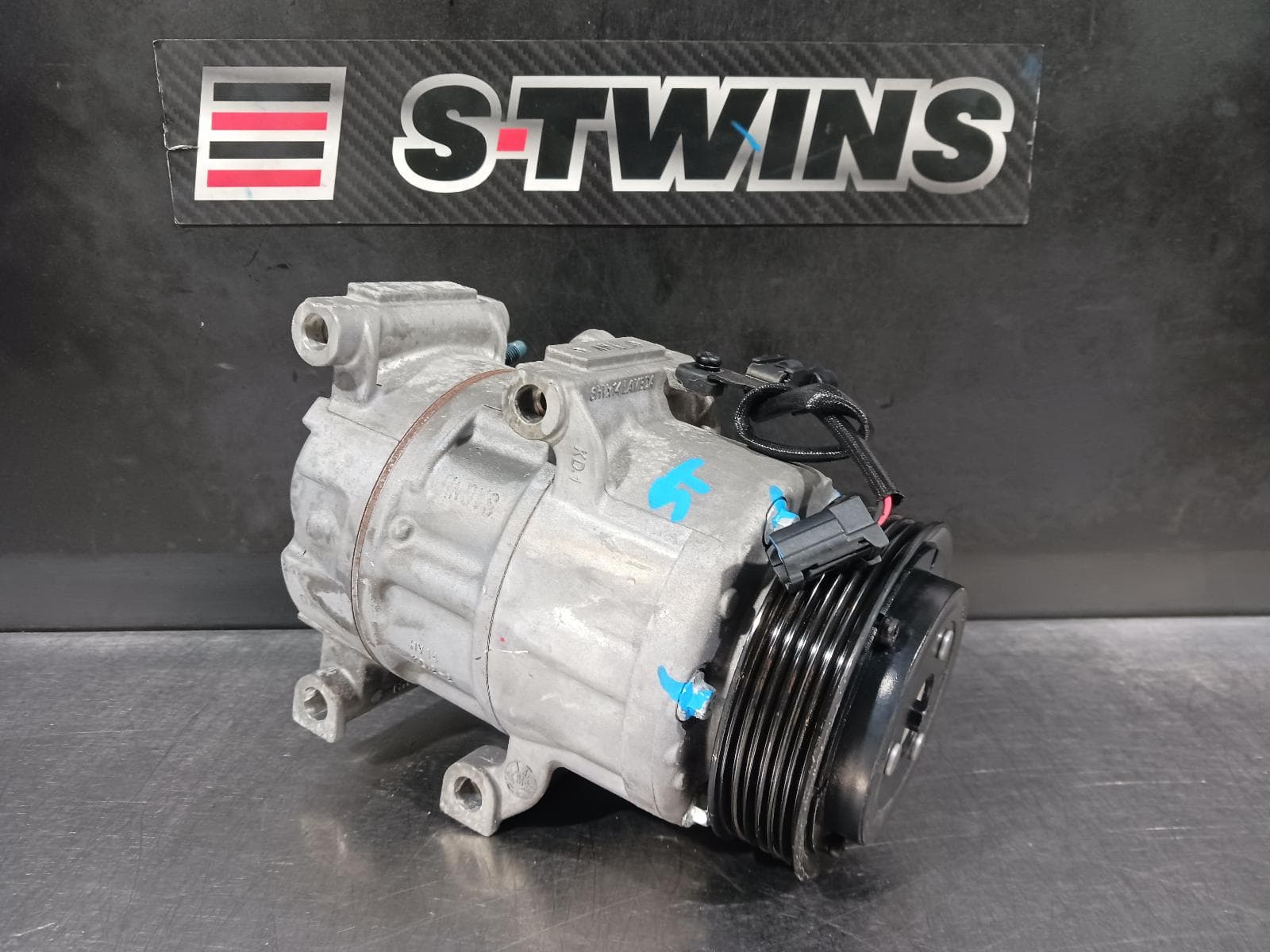 Used auto part listing image: 2019 KIA STINGER A C COMPRESSOR CK, 3.3, PETROL, G6DP, 06/17-04/23 0000243442