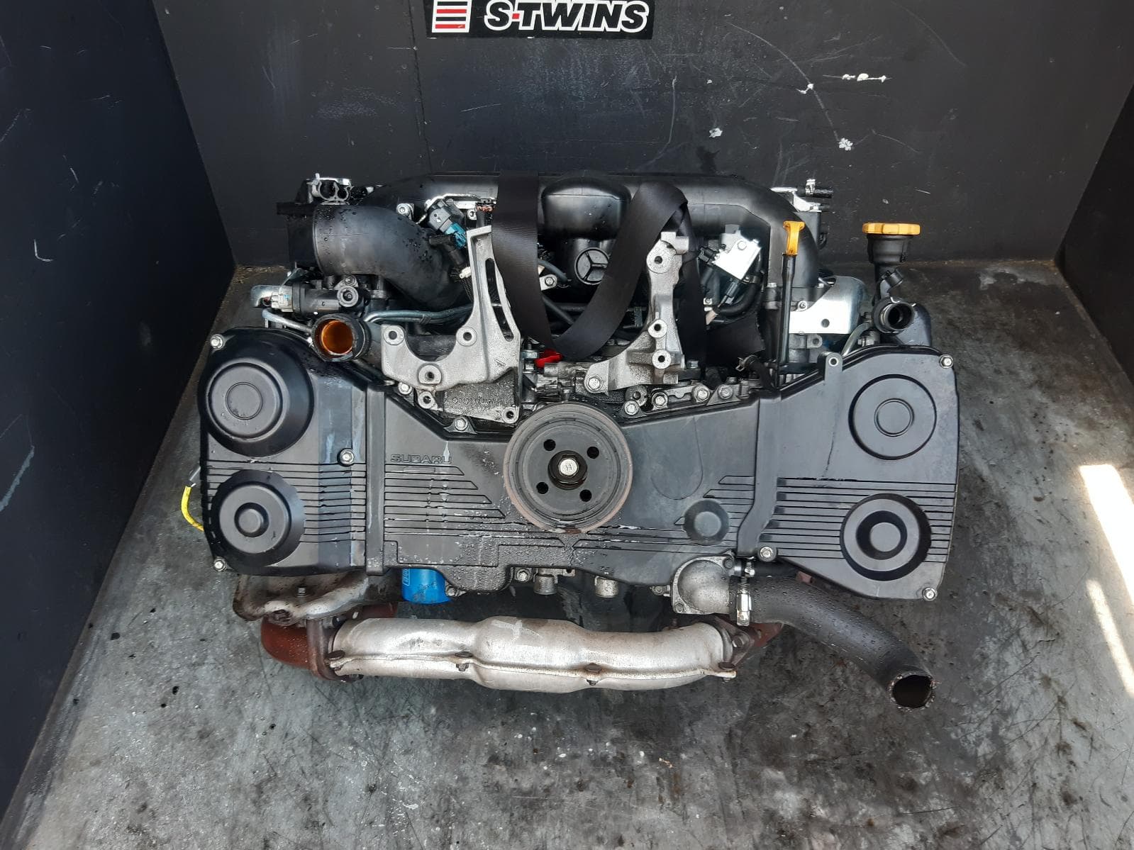 Used auto part listing image: 2011 SUBARU FORESTER ENGINE PETROL, 2.5, EJ25 (169kW), TURBO, XT, 02/08-08/12 0000373225