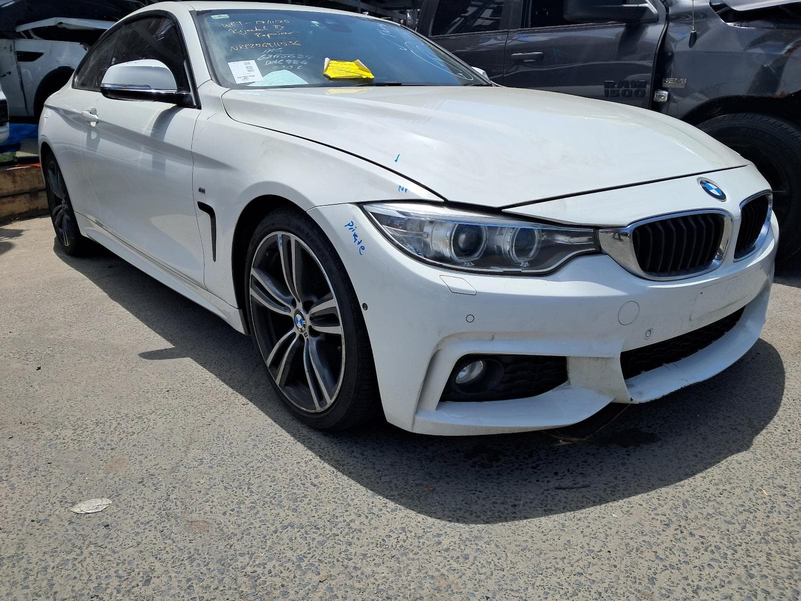 Featured wrecking vehicle: 2016 BMW 4 SERIES (stock SPN387)