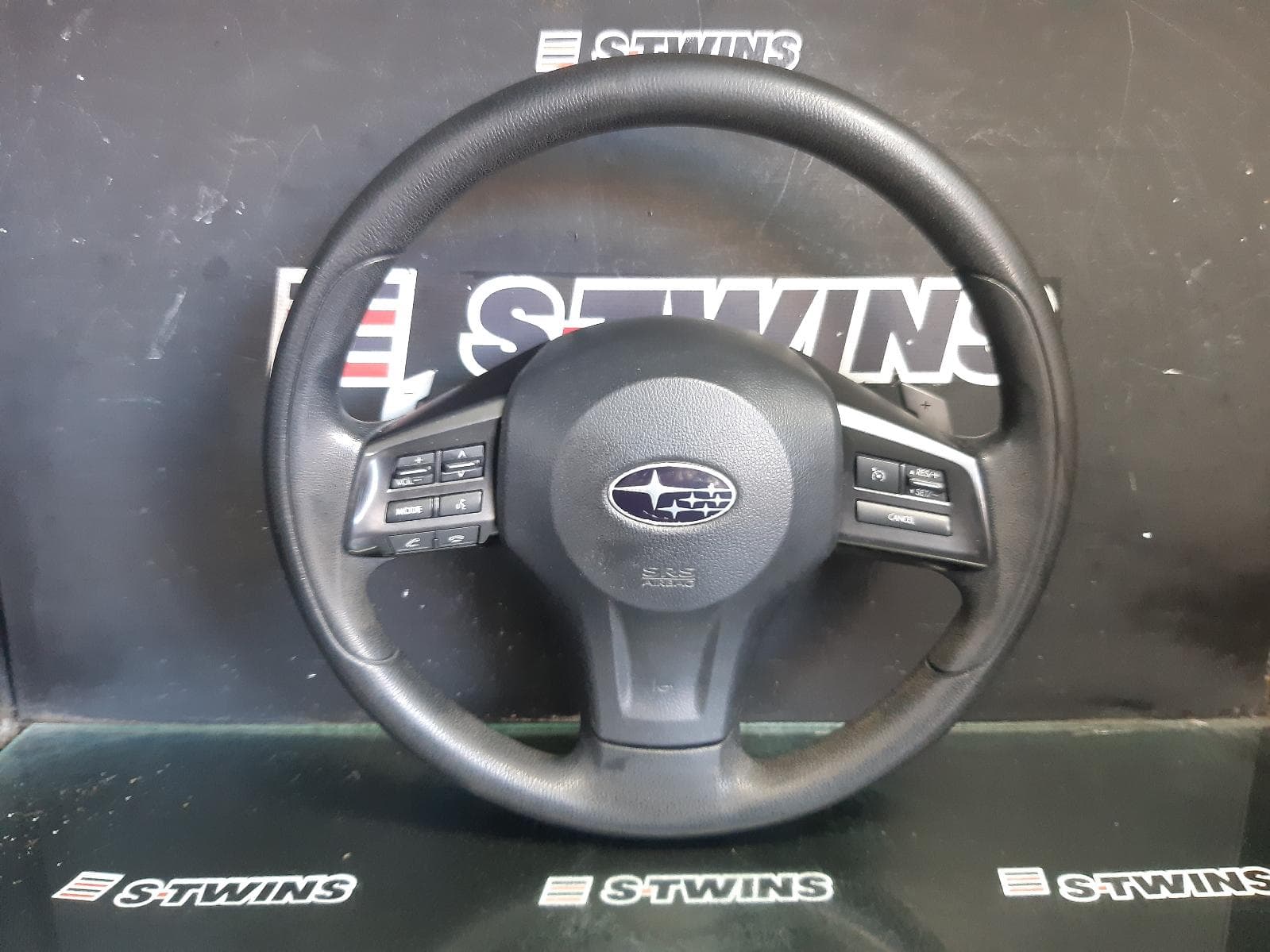 Used auto part listing image: 2013 SUBARU IMPREZA STEERING WHEEL VINYL, G4, 12/11-03/15 0000374839