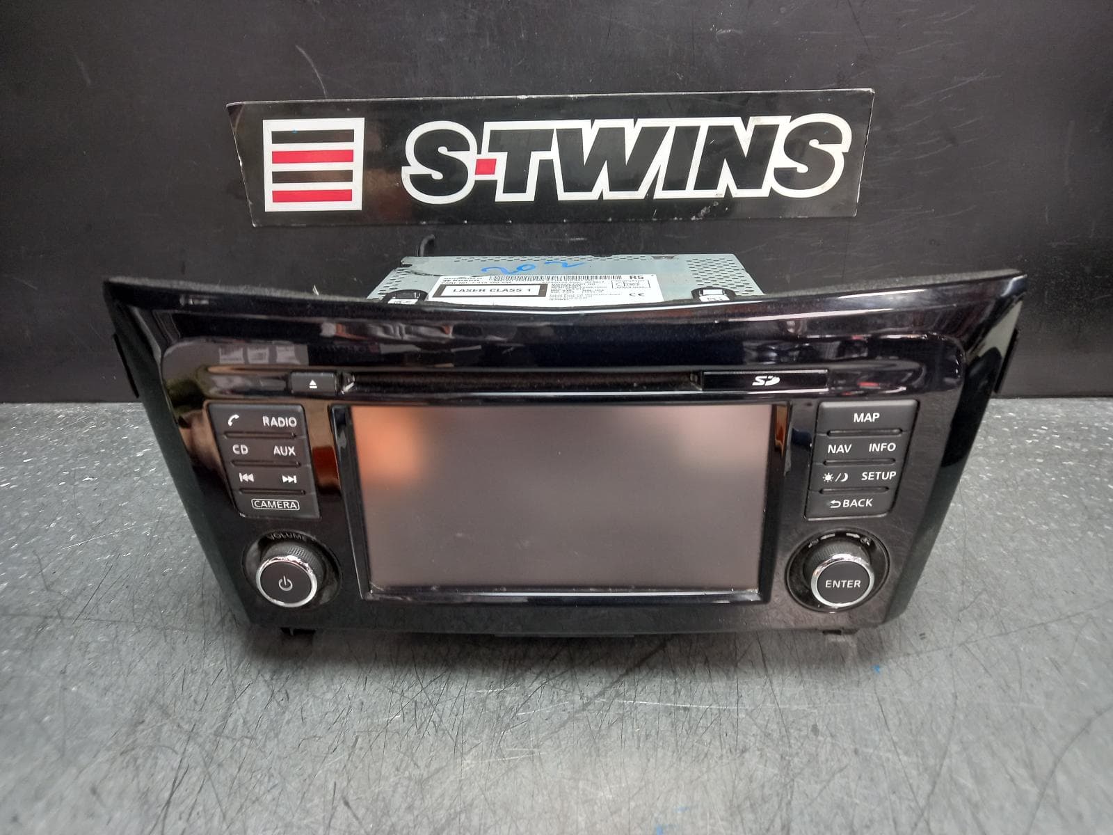 Used auto part listing image: 2018 NISSAN XTRAIL CD/MP3/NAVIGATION UNIT, T32, 02/14-11/20 0000374560