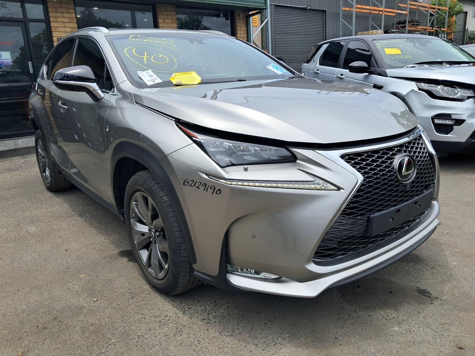 Featured wrecking vehicle: 2015 LEXUS NX (stock SPN431)