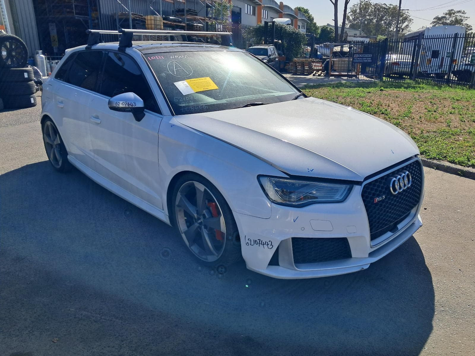 Featured wrecking vehicle: 2016 AUDI A3 (stock SPN350)
