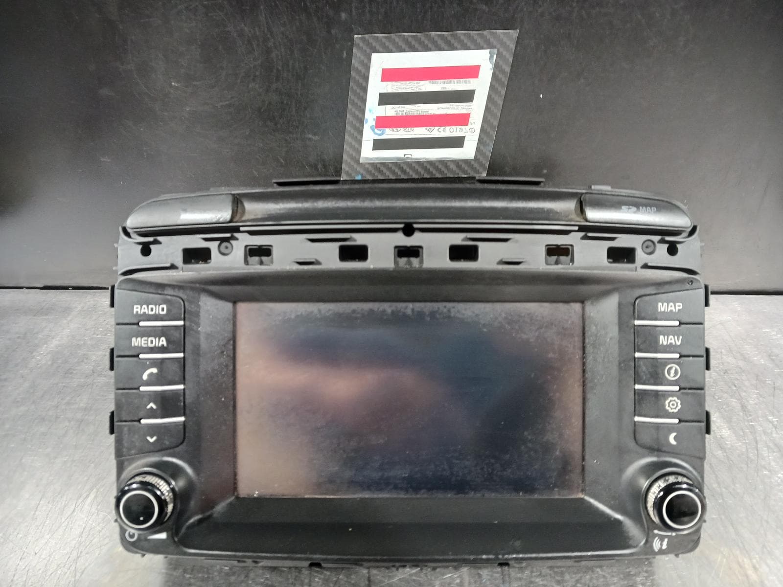 Used auto part listing image: 2017 KIA SORENTO DISPLAY & HEAD UNIT, 7IN TOUCHSCREEN, UM, 03/15-08/17 0000214069