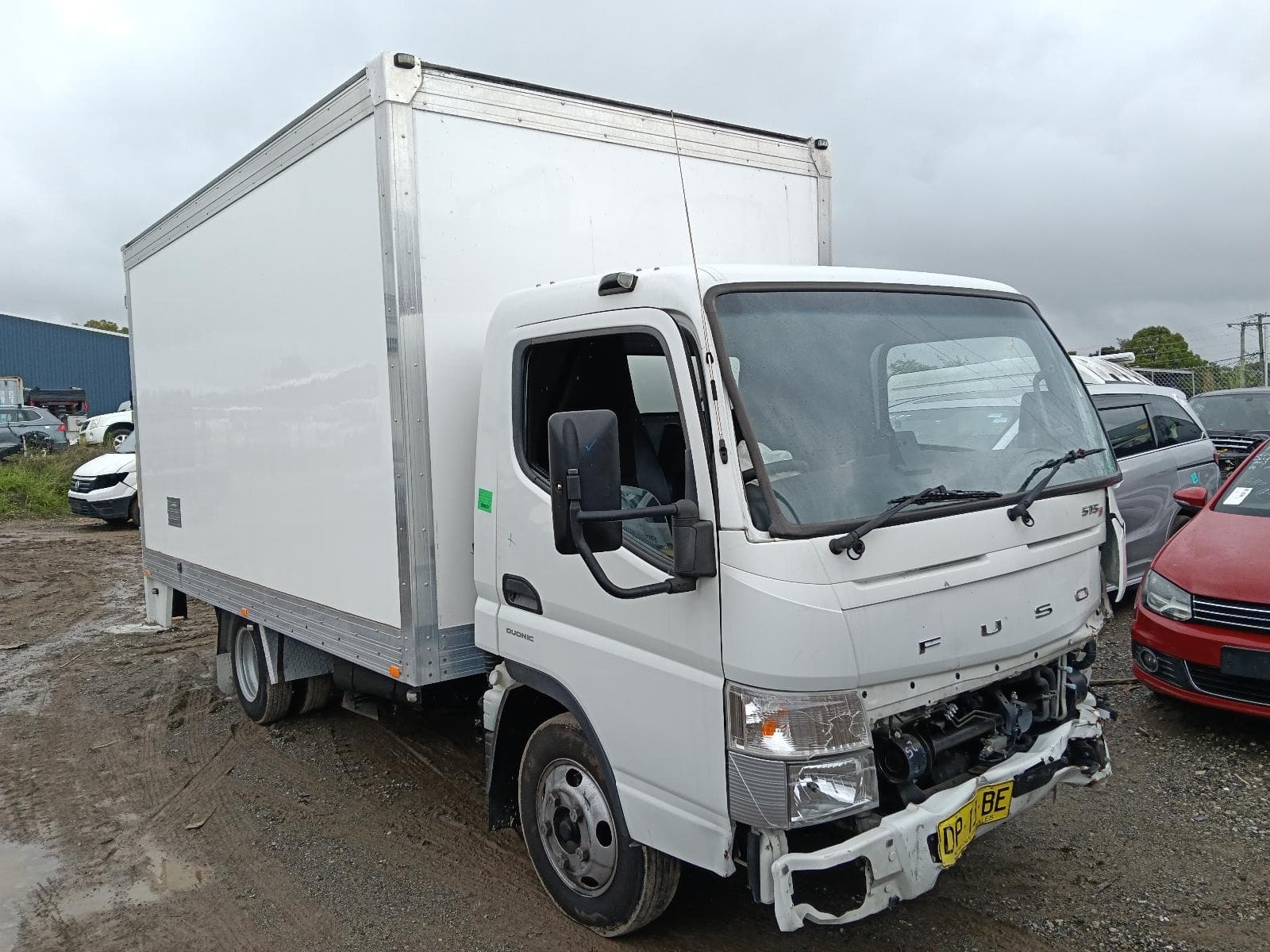 Featured wrecking vehicle: 2021 MITSUBISHI CANTER (stock 9996)