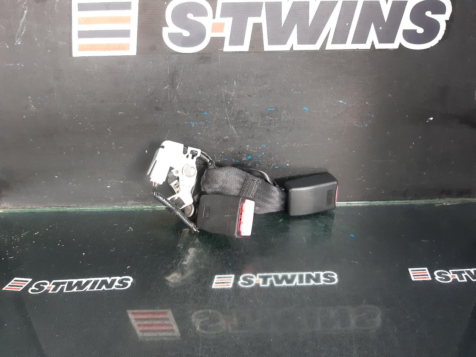 Used auto part listing image: 2014 MAZDA 3 SEAT BELT STALK RH REAR, SEAT BELT STALK ONLY, BM, HATCH, 11/13-05/16 0000377425
