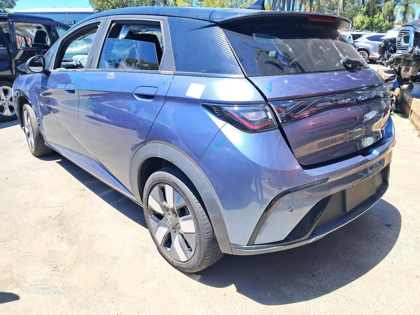 Featured wrecking vehicle: 2024 BYD DOLPHIN (stock 10128)