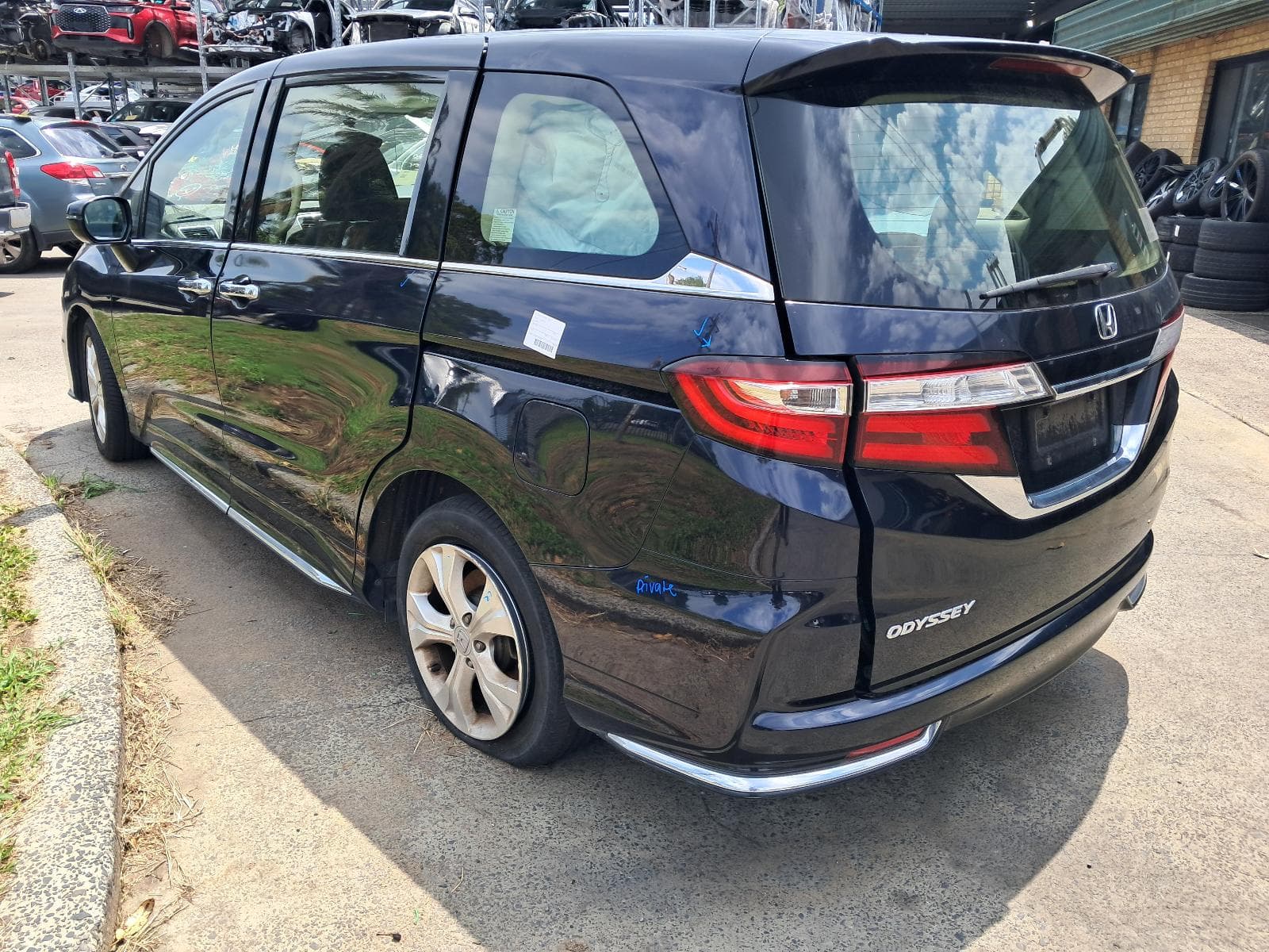 Featured wrecking vehicle: 2019 HONDA ODYSSEY (stock SPN462)