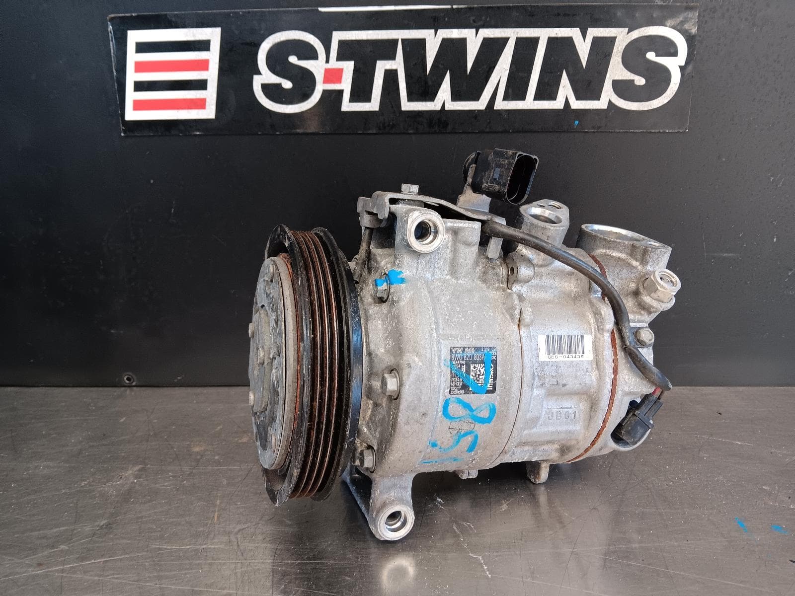 Used auto part listing image: 2019 PORSCHE MACAN A C COMPRESSOR 95B, 3.0, PETROL, 08/18- 0000313081
