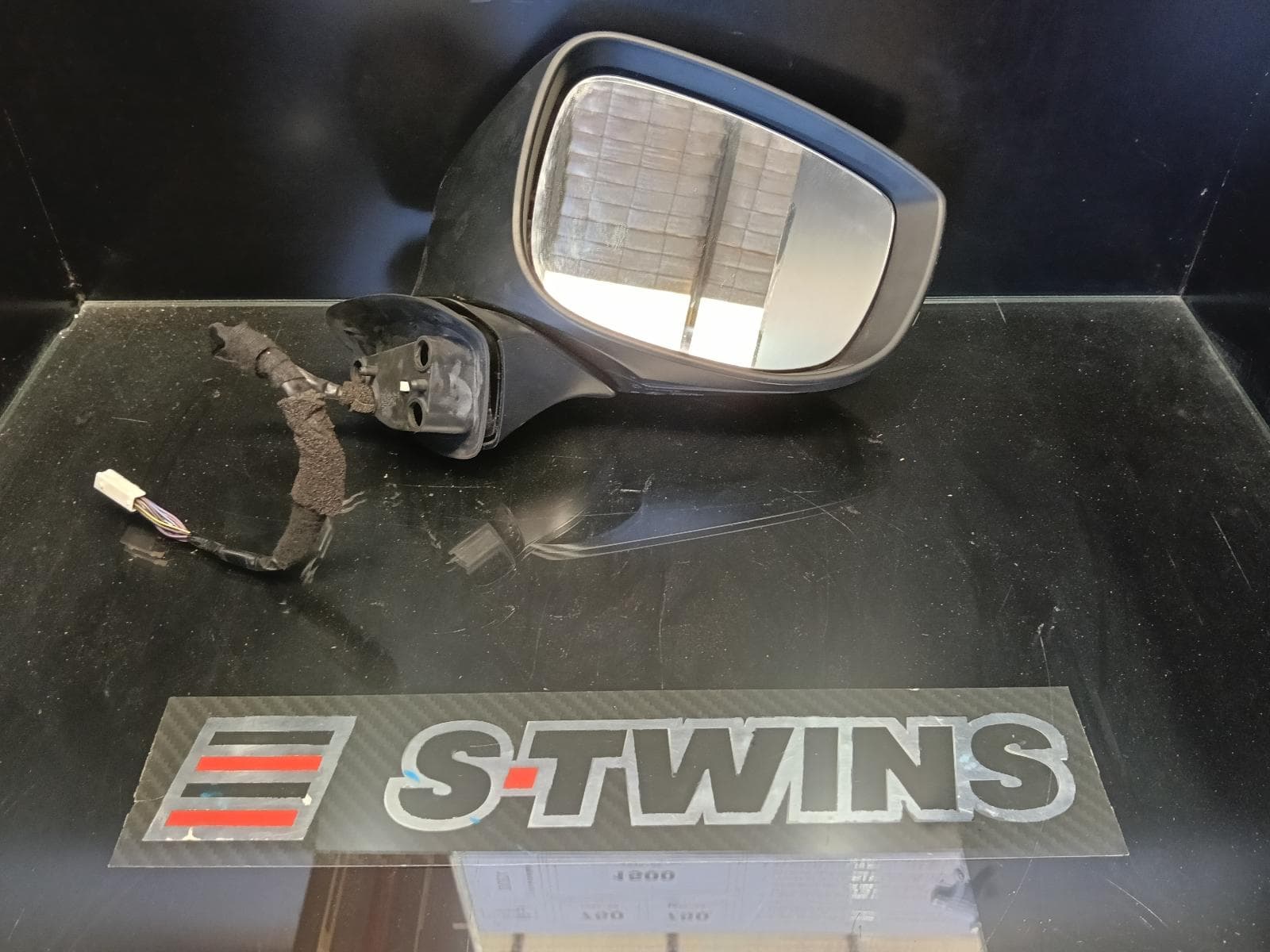 Used auto part listing image: 2020 MAZDA CX9 RIGHT DOOR MIRROR TC, POWER FOLD, HEATED, NON CAMERA TYPE , 08/17-12/24 0000379278