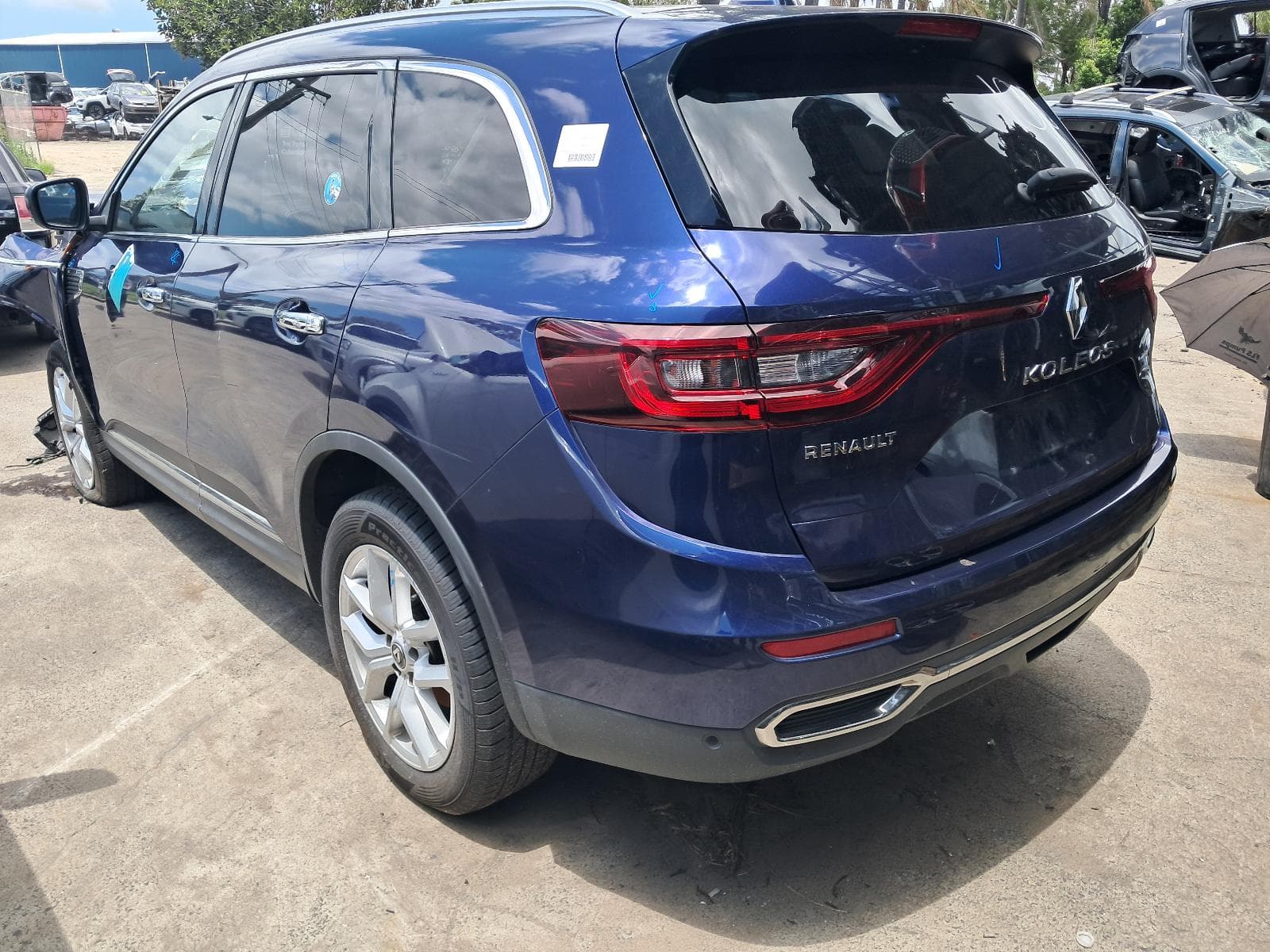 Featured wrecking vehicle: 2018 RENAULT KALEOS (stock 10167)