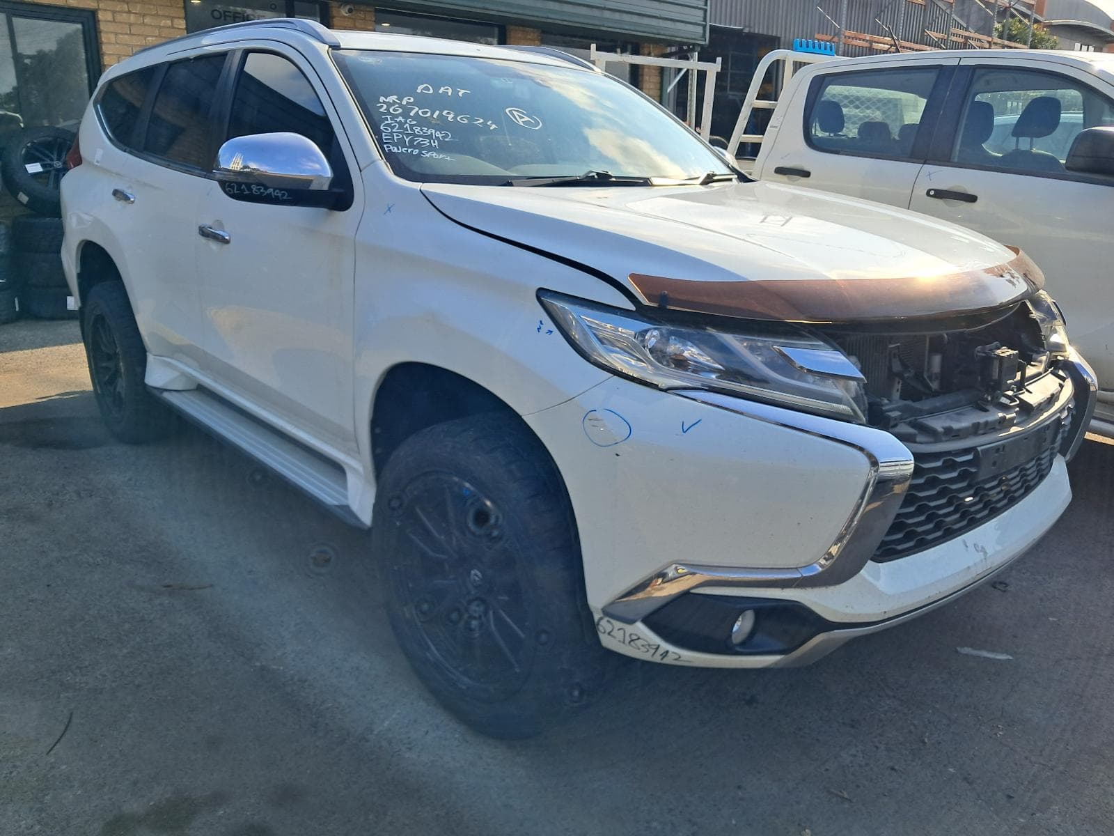 Featured wrecking vehicle: 2019 MITSUBISHI PAJERO (stock SPN587)