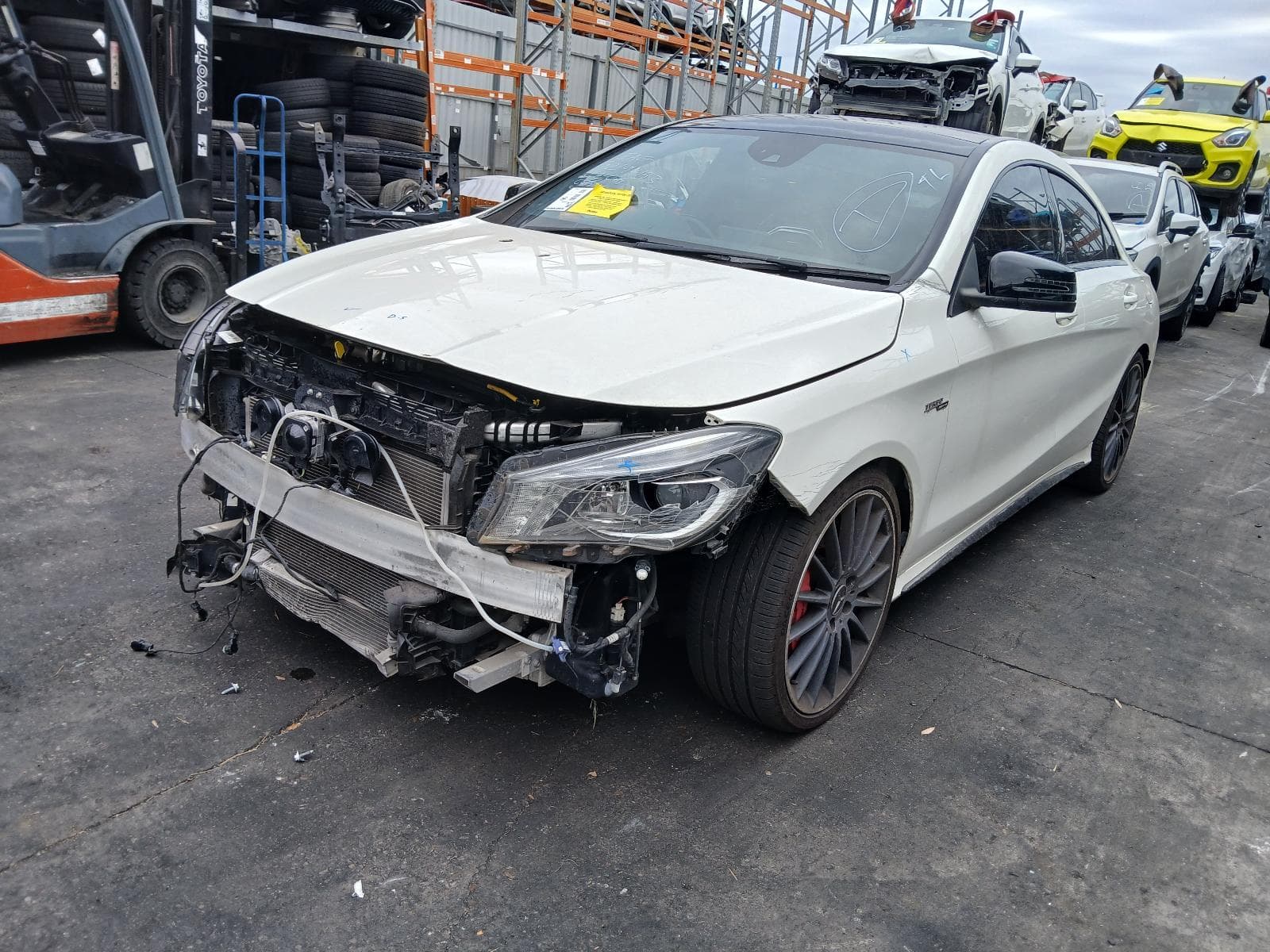 2014 MERCEDES CLA CLASS 5