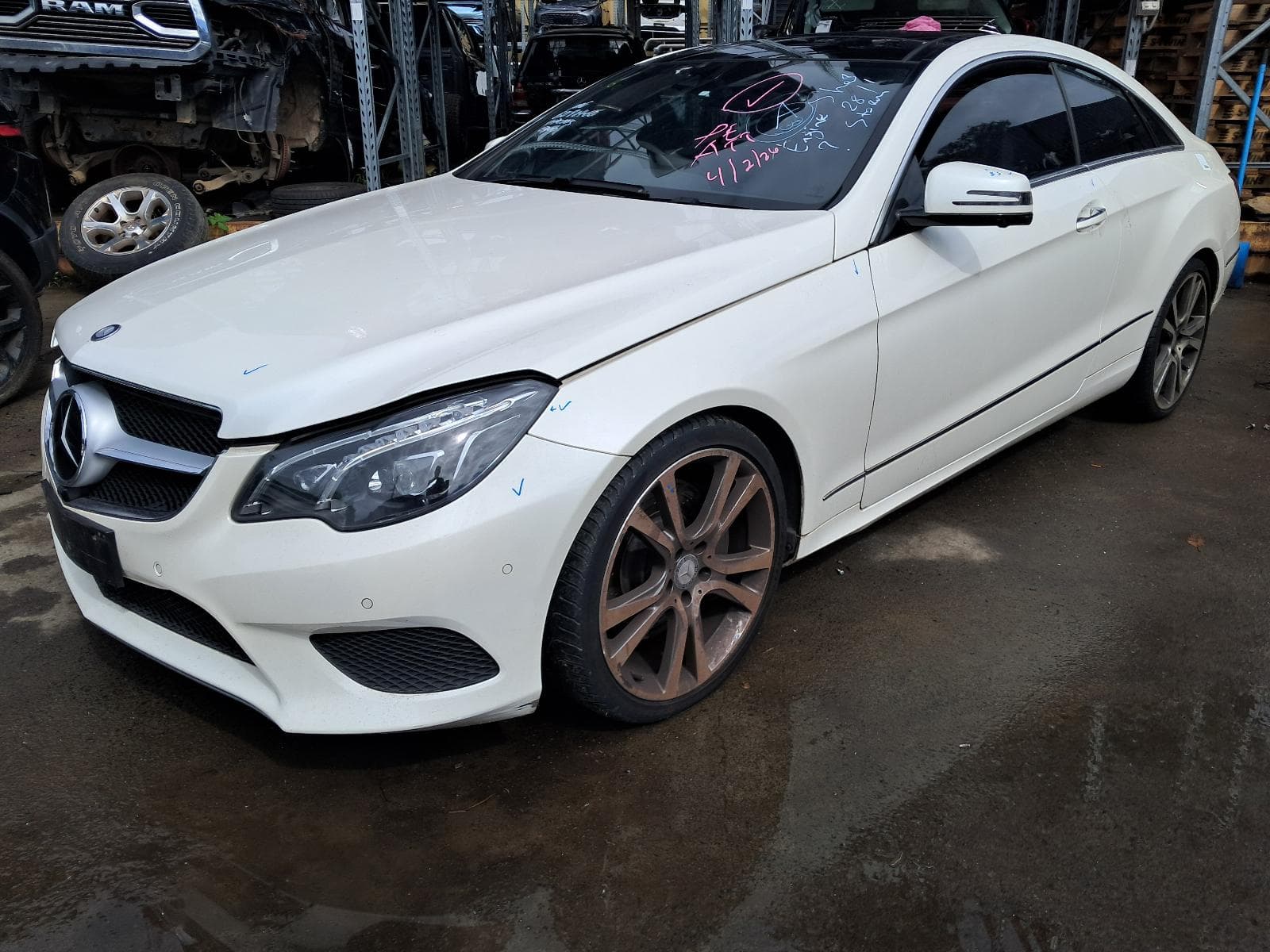 Featured wrecking vehicle: 2015 MERCEDES E CLASS (stock SPN615)