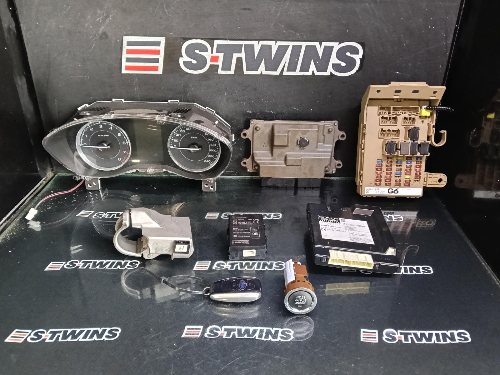 Used auto part listing image: 2017 SUBARU IMPREZA ENGINE ECU, 2.0, PETROL, FB20, AUTO T/M, SEC SET (ECU/IMM/READER/KEY), G5, 09/16-09/23 0000381757