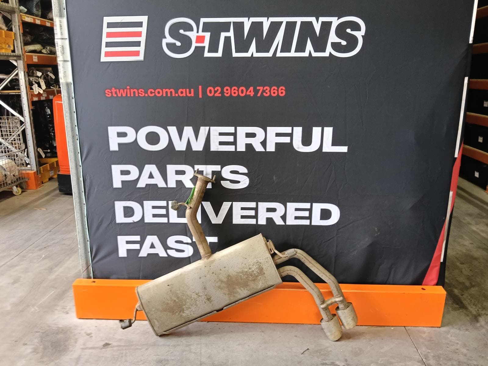 Used auto part listing image: 2021 HYUNDAI I30 MUFFLER CN7, SEDAN, 10/20- 0000384385