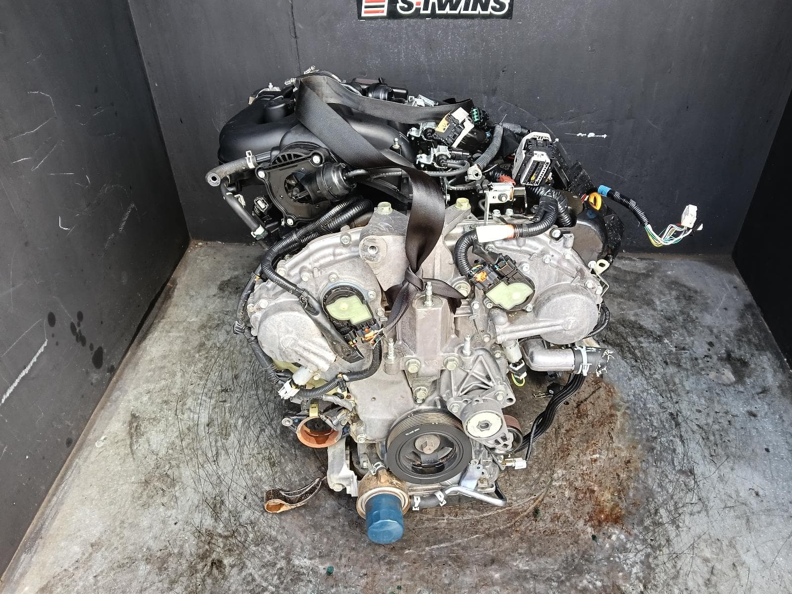 Used auto part listing image: 2019 NISSAN PATHFINDER ENGINE PETROL, 3.5, VQ35DD, FWD, R52, 12/16-04/21 0000385715