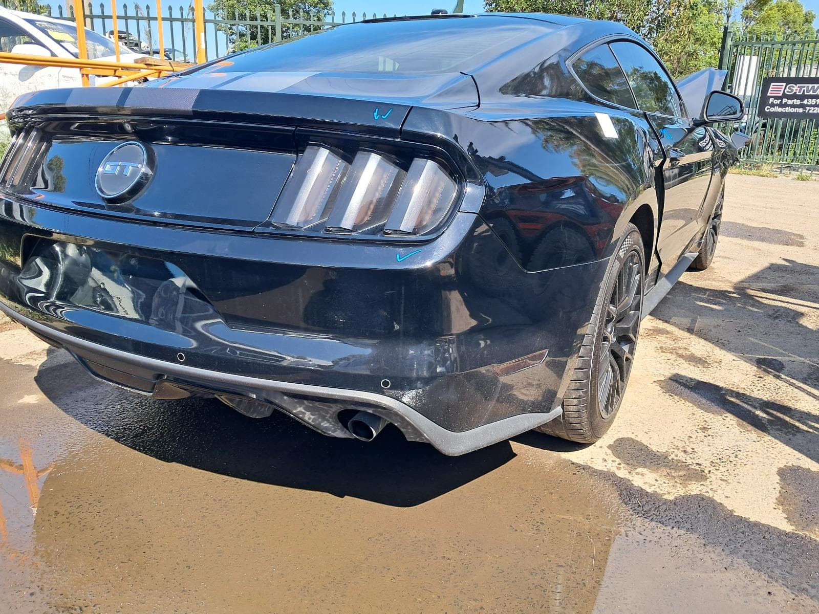 Featured wrecking vehicle: 2017 FORD MUSTANG (stock SPN682)