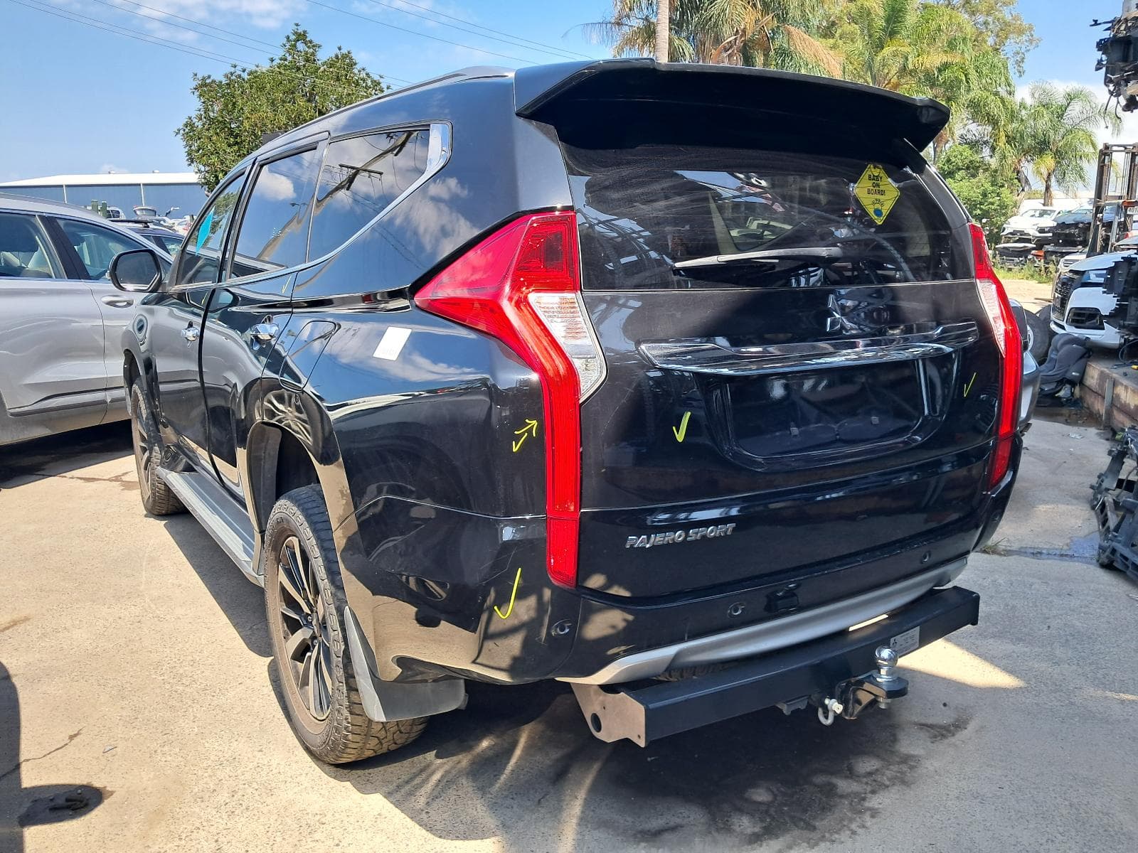 Featured wrecking vehicle: 2019 MITSUBISHI PAJERO (stock SPN659)