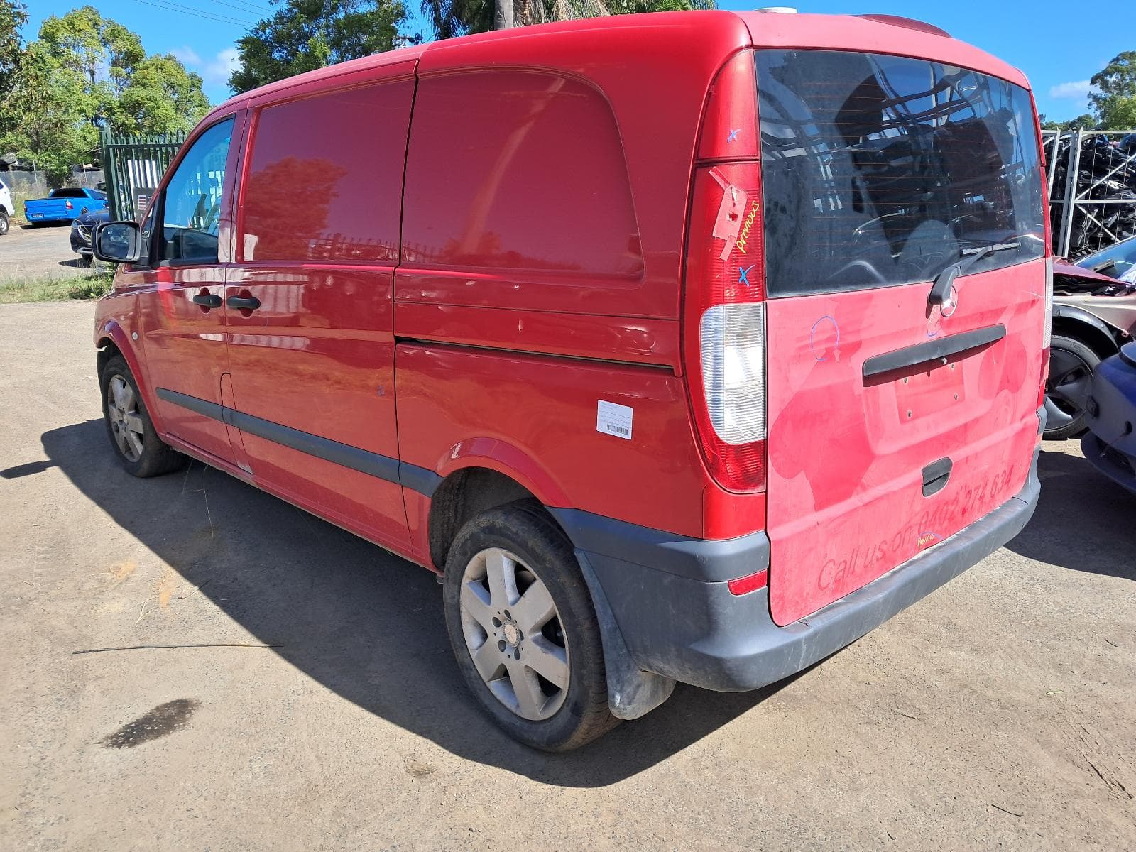 Featured wrecking vehicle: 2014 MERCEDES VITO (stock SPN530)
