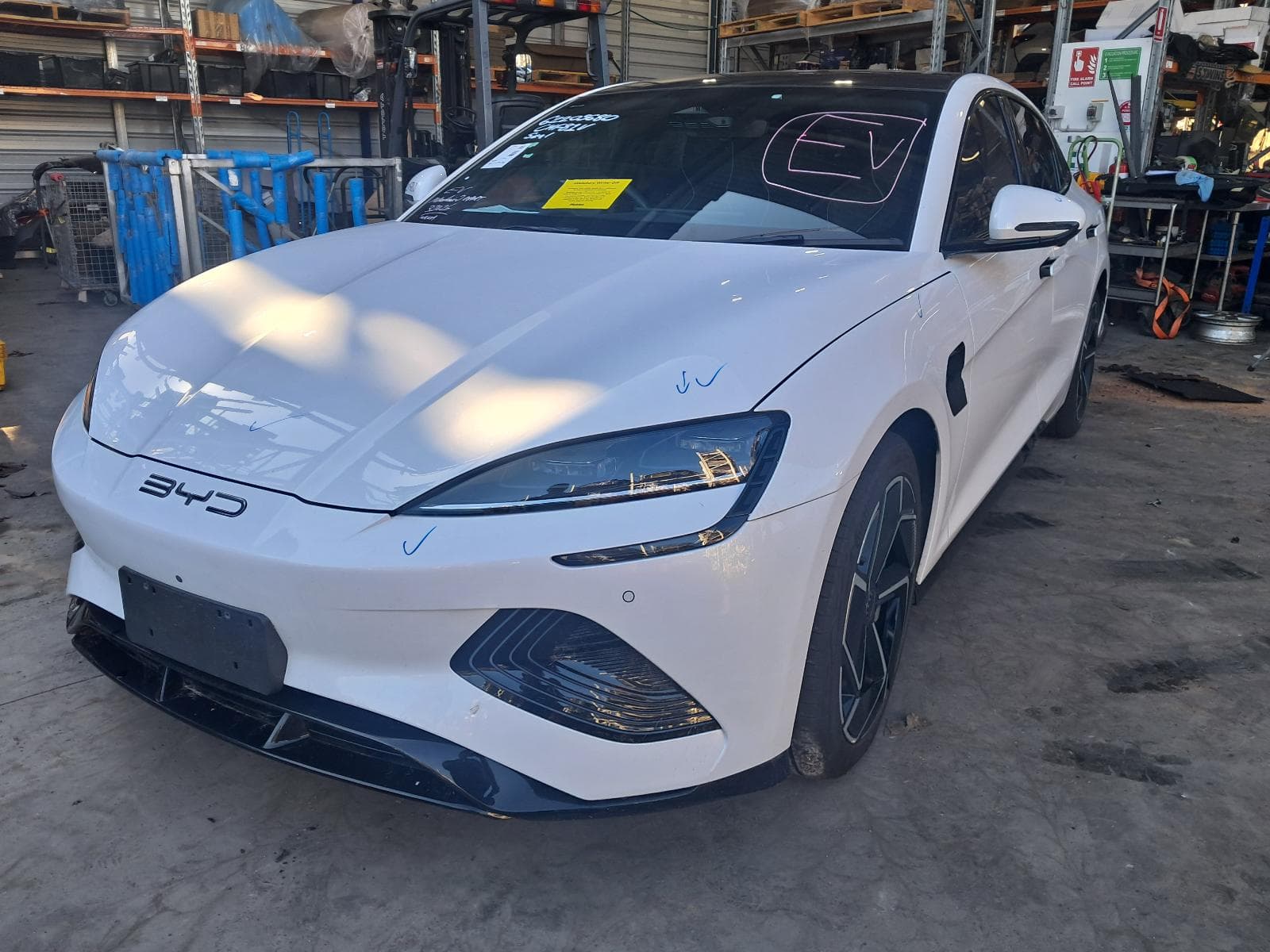 Featured wrecking vehicle: 2024 BYD SEAL (stock 10515)