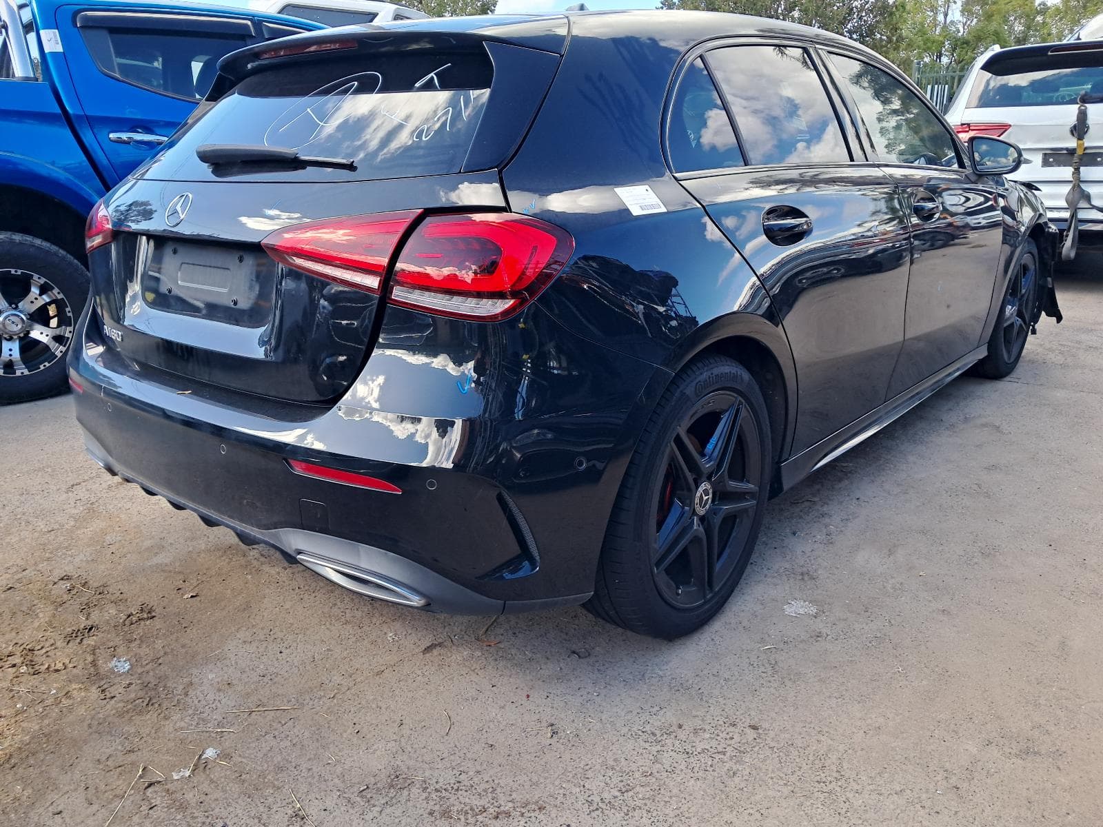 Featured wrecking vehicle: 2019 MERCEDES A CLASS (stock SPN595)