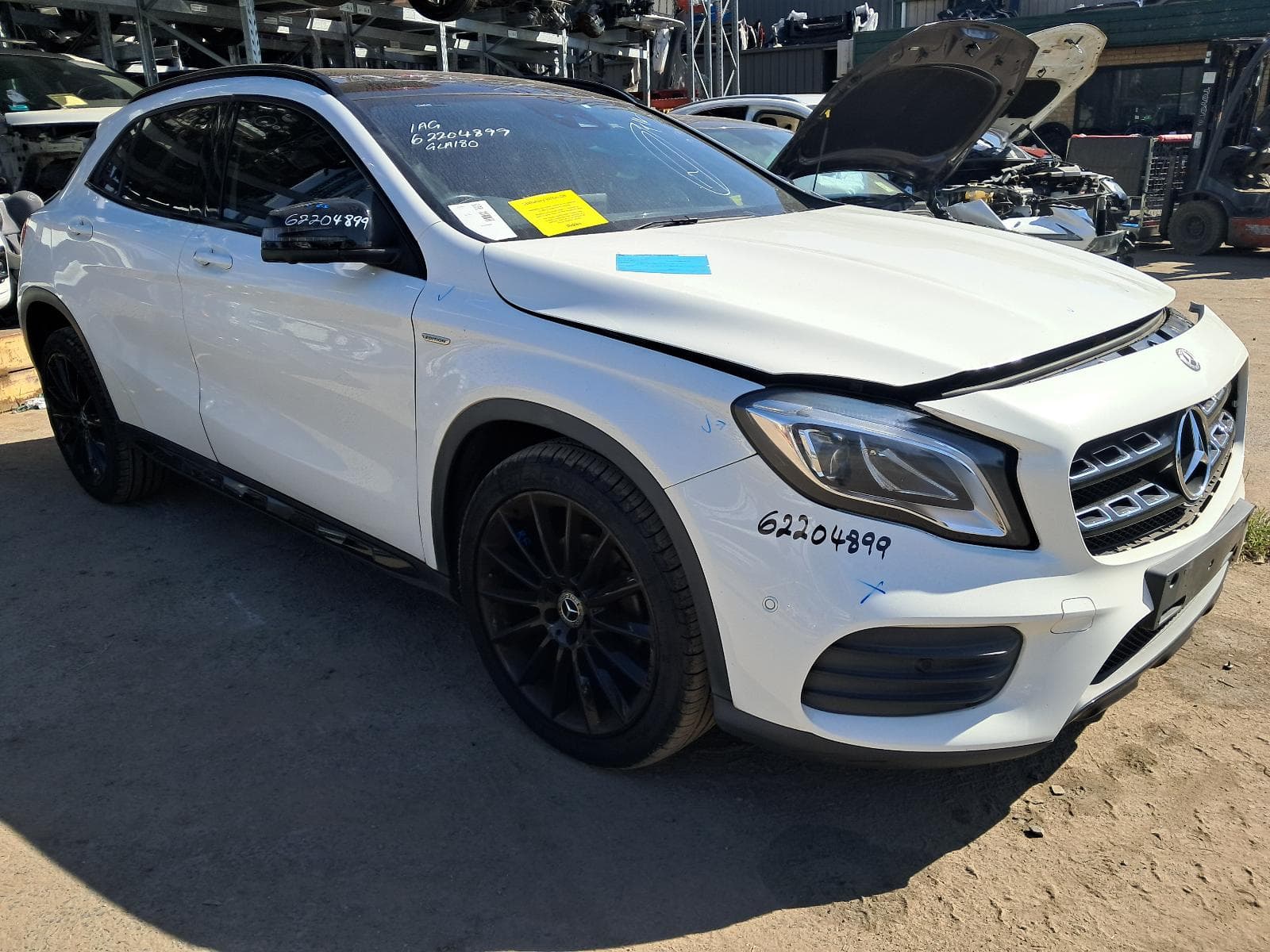 Featured wrecking vehicle: 2018 MERCEDES GLA CLASS (stock SPN733)