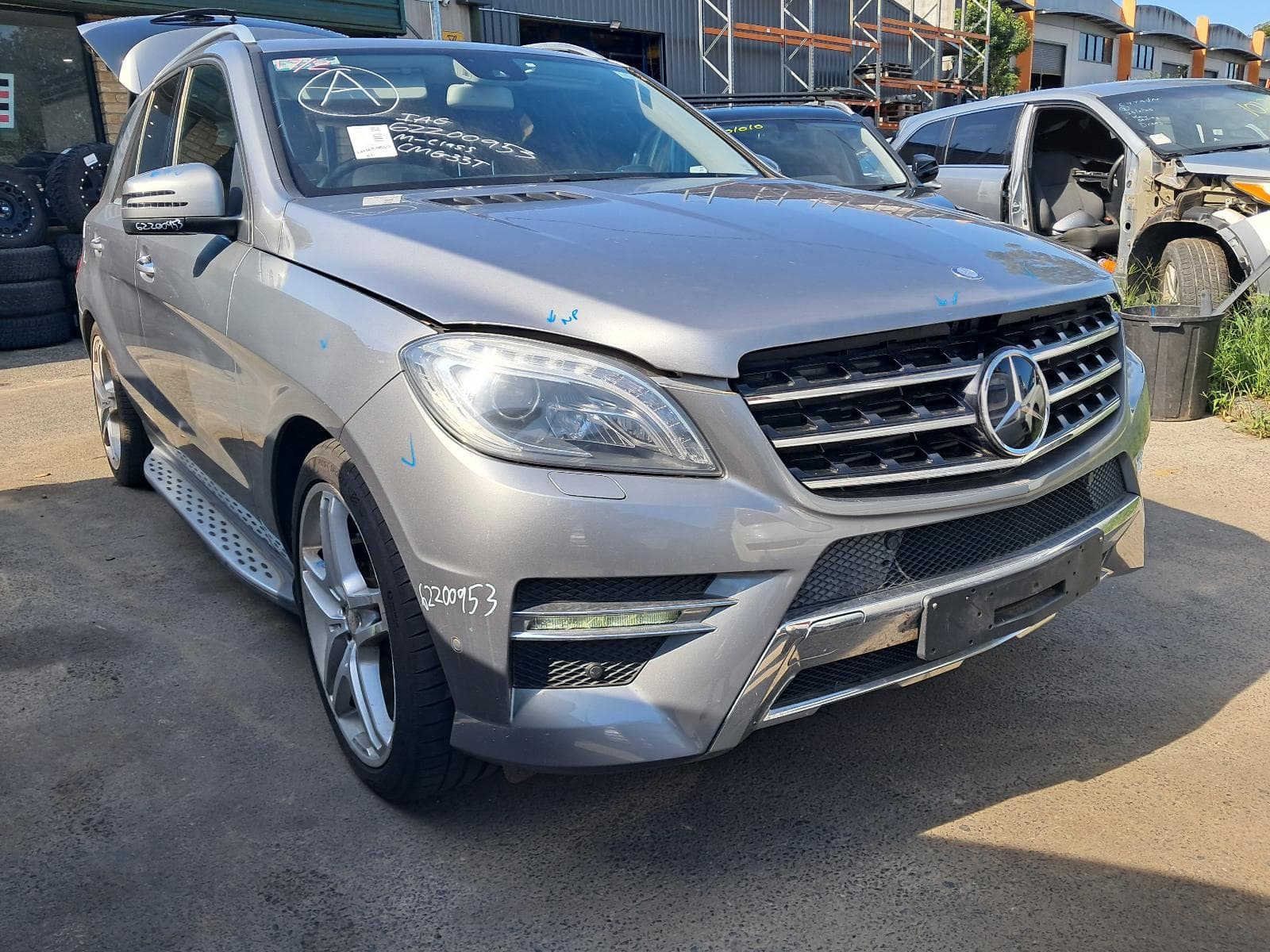 Featured wrecking vehicle: 2013 MERCEDES M CLASS (stock SPN709)