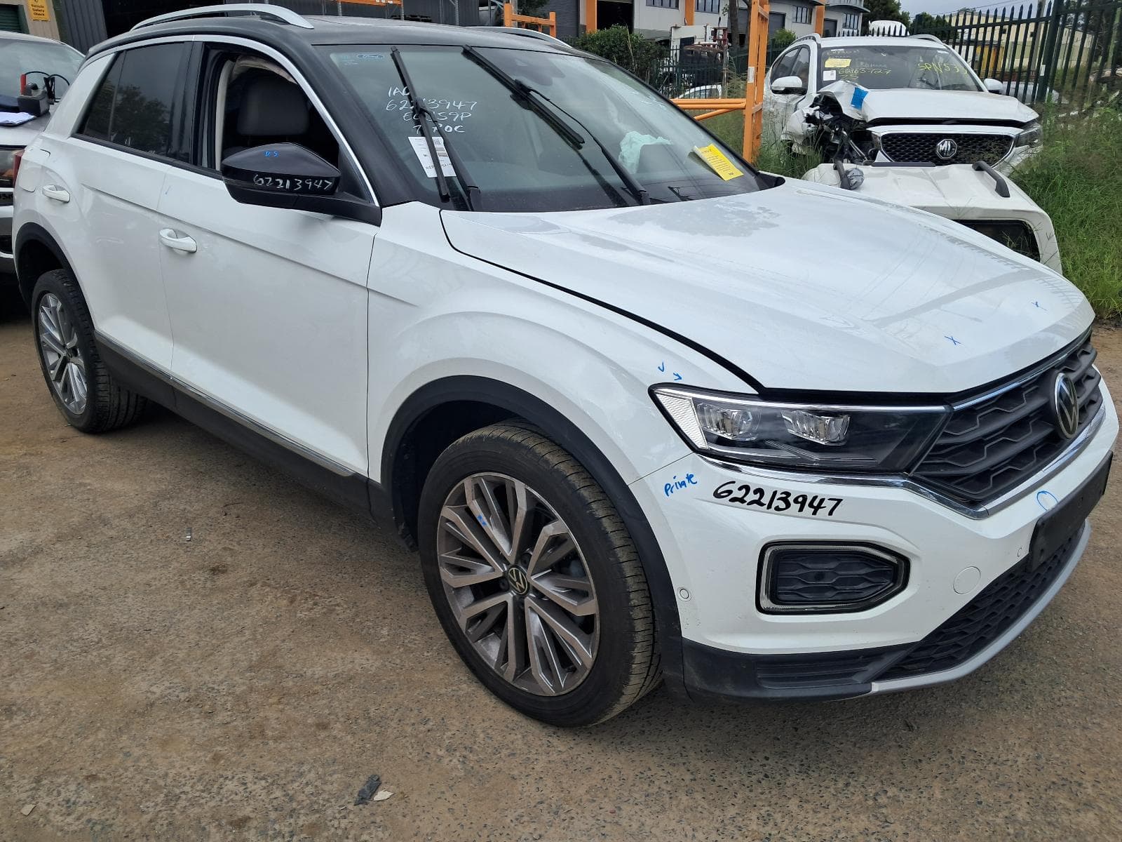 Featured wrecking vehicle: 2021 VOLKSWAGEN T-ROC (stock SPN726)