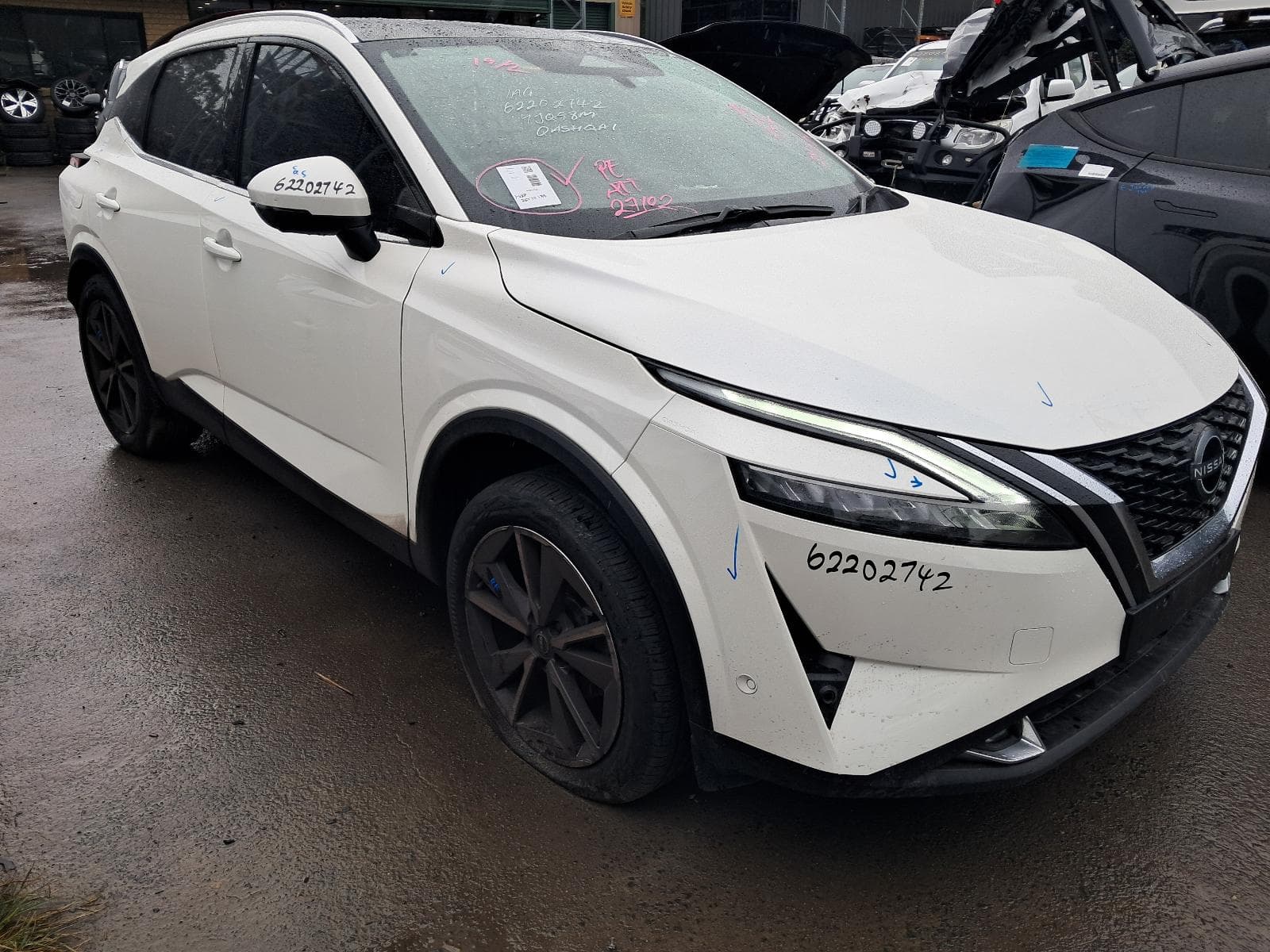 Featured wrecking vehicle: 2024 NISSAN QASHQAI (stock SPN756)