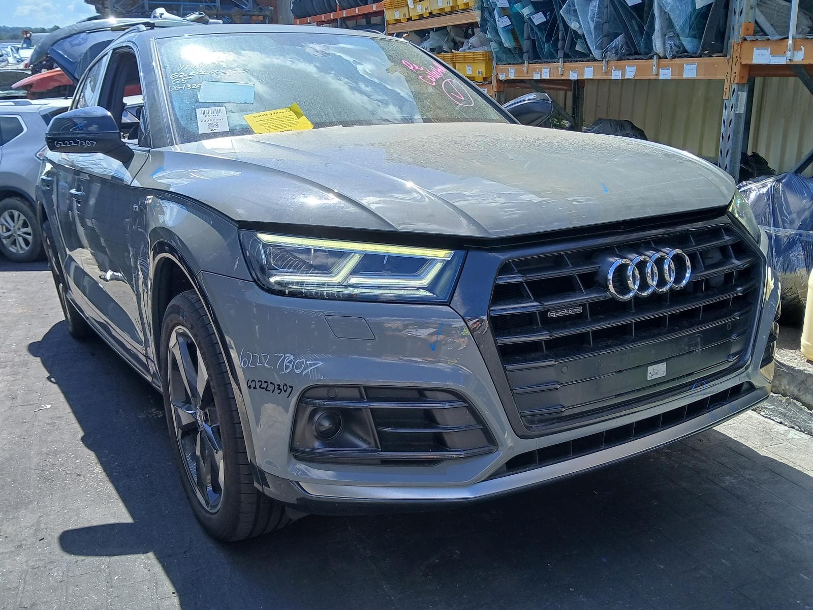 Featured wrecking vehicle: 2018 AUDI Q5 (stock 10694)