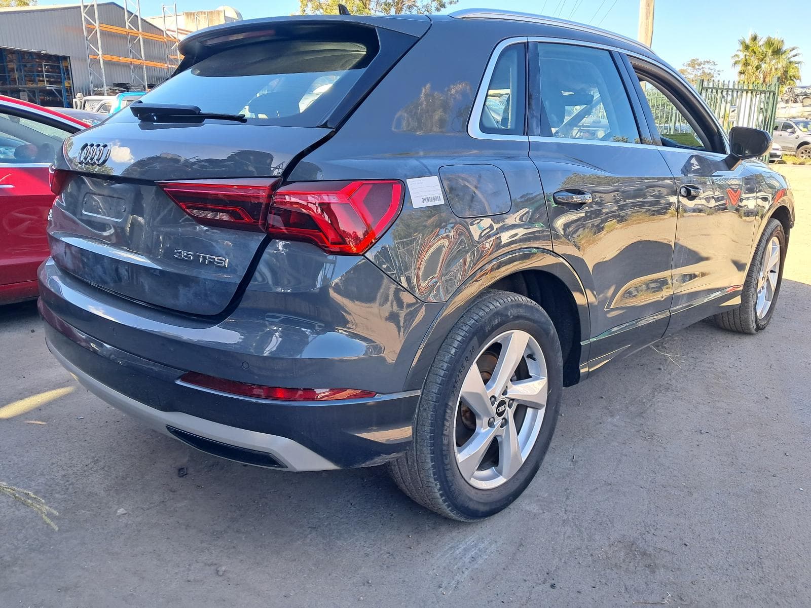 Featured wrecking vehicle: 2021 AUDI Q3 (stock 10670)