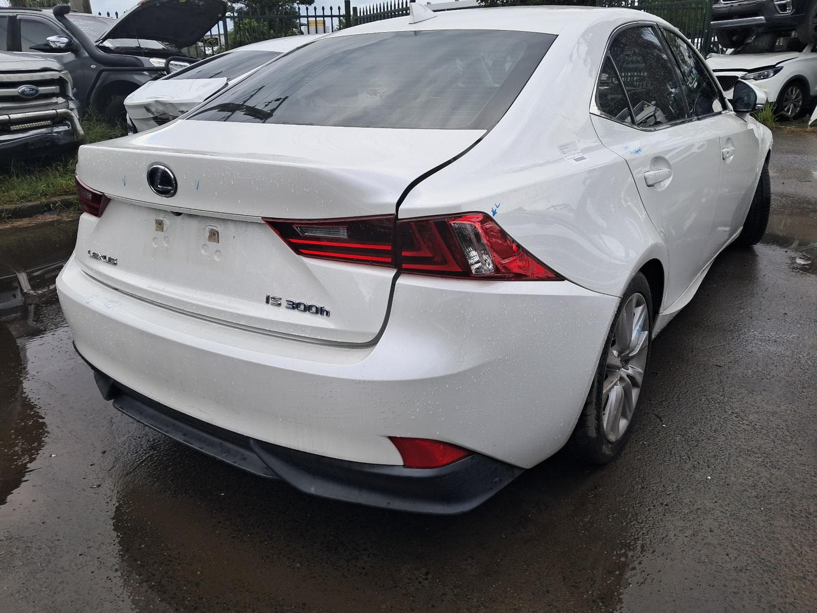 Featured wrecking vehicle: 2015 LEXUS IS SERIES (stock 10608)