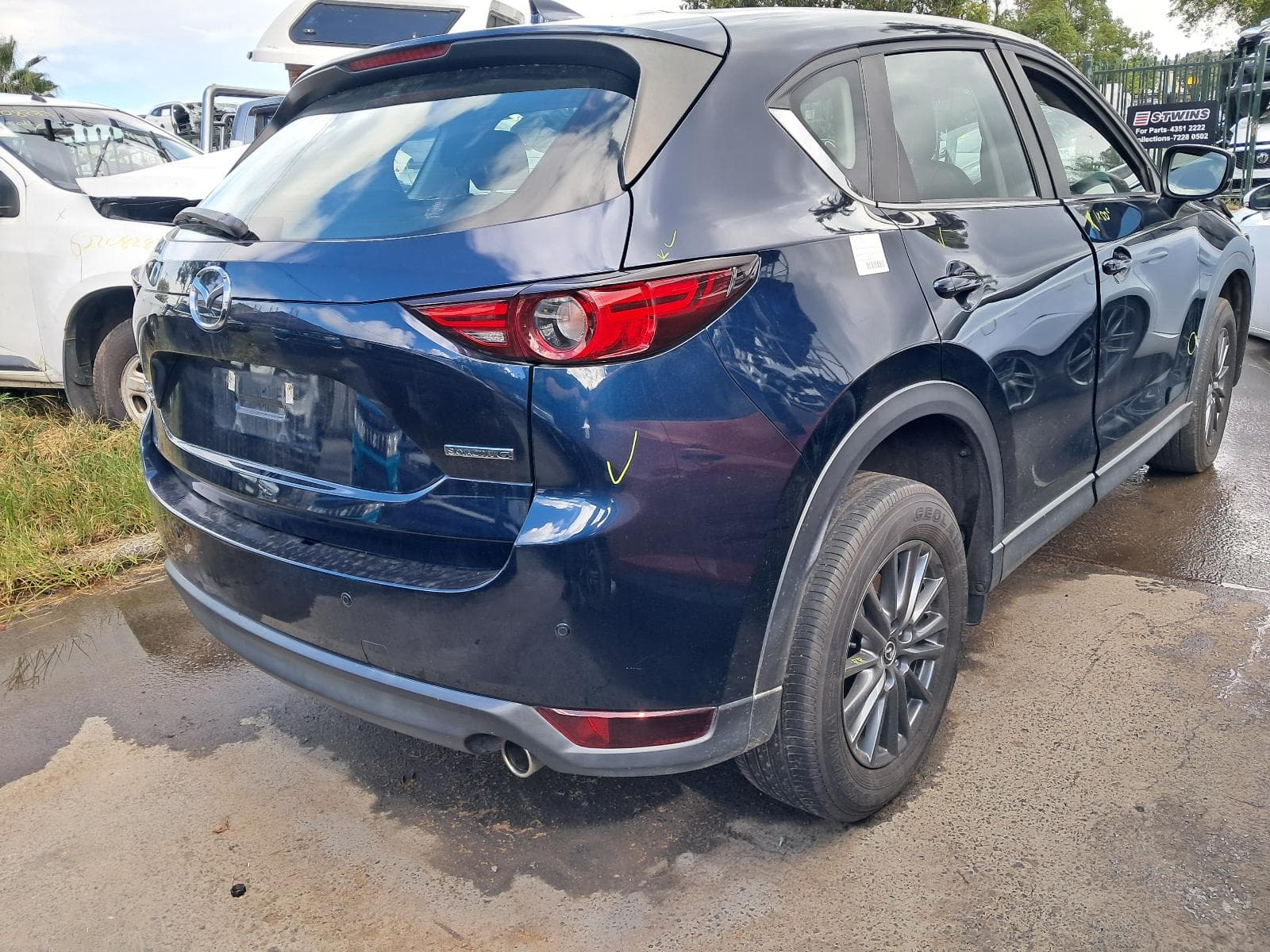 Featured wrecking vehicle: 2021 MAZDA CX5 (stock SPN757)