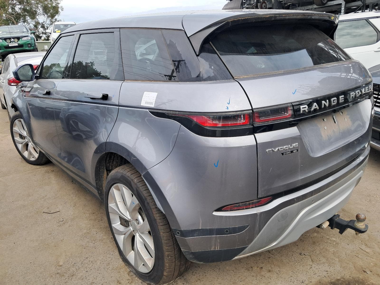 Featured wrecking vehicle: 2020 LAND ROVER RANGE ROVER EVOQUE (stock 10688)